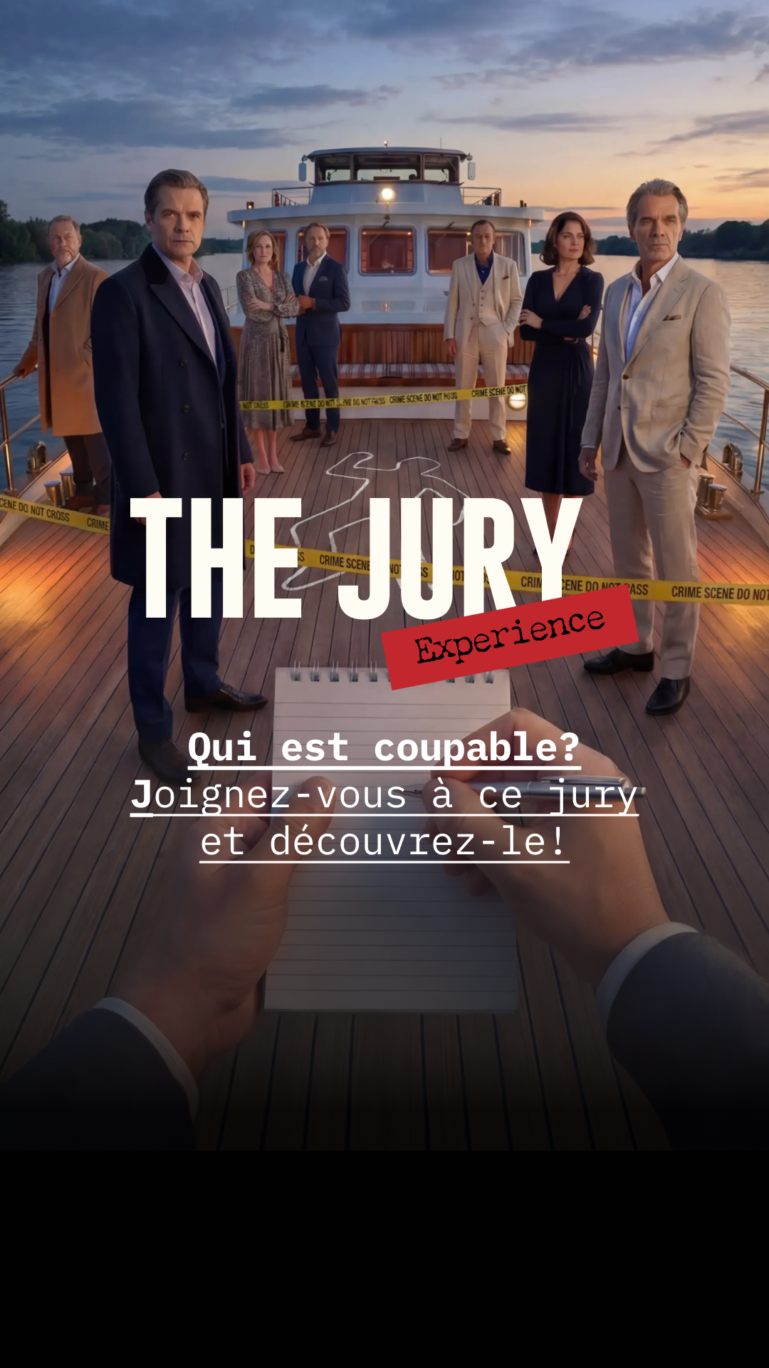 The Jury Experience Facebook ad