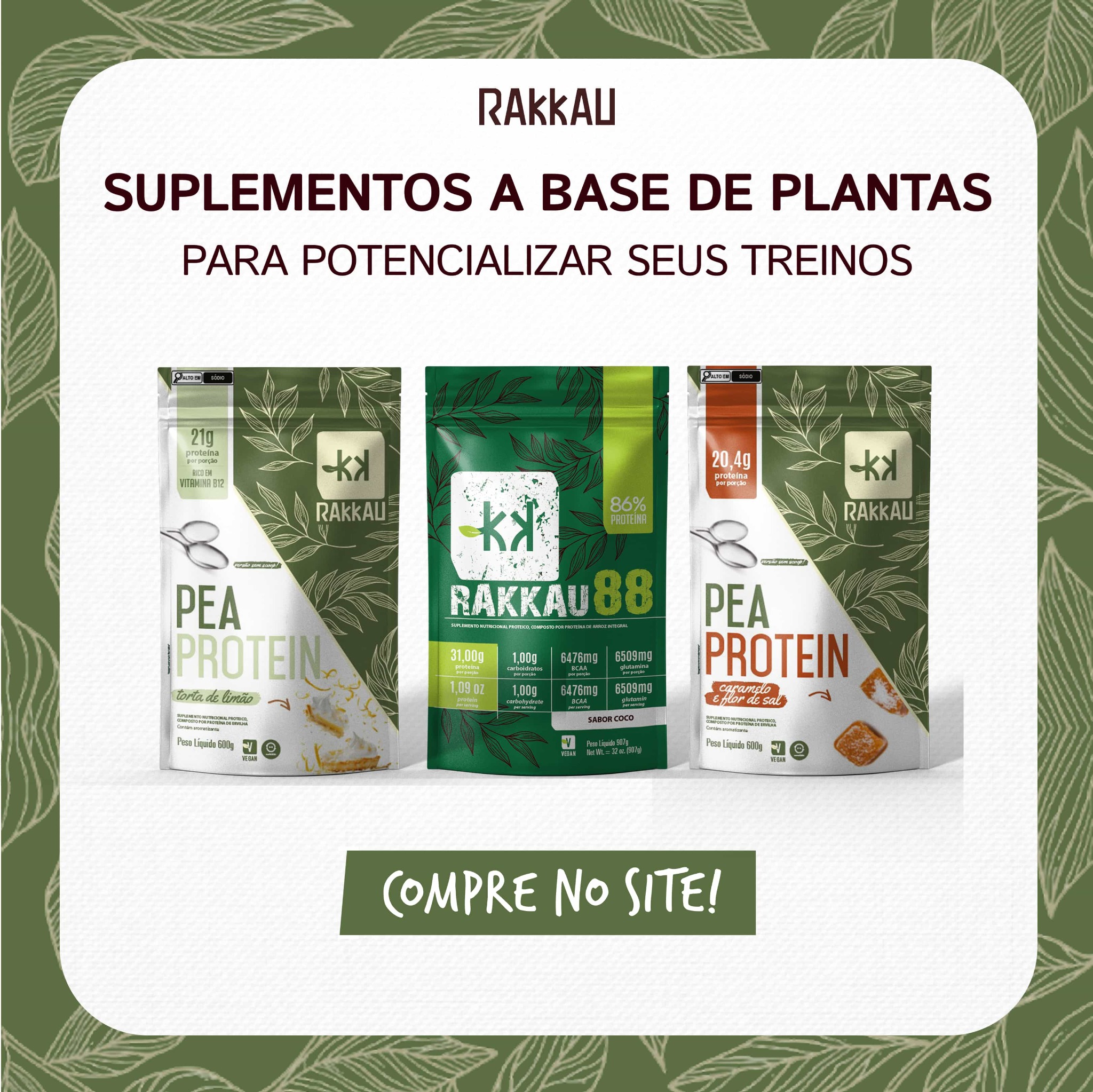 Rakkau Facebook ad: Suplementação à base de plantas para quem leva…