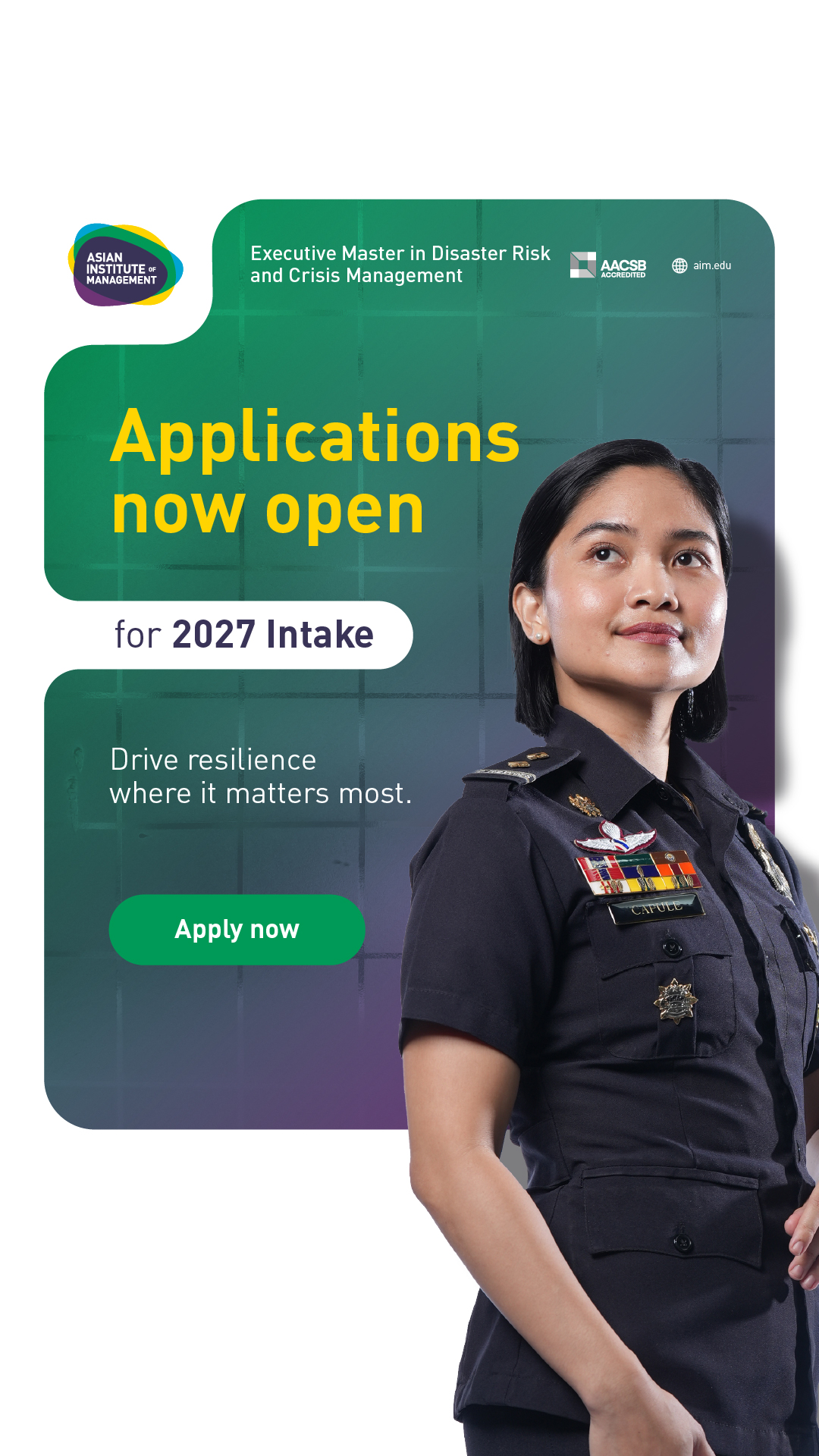 Asian Institute of Management Facebook ad