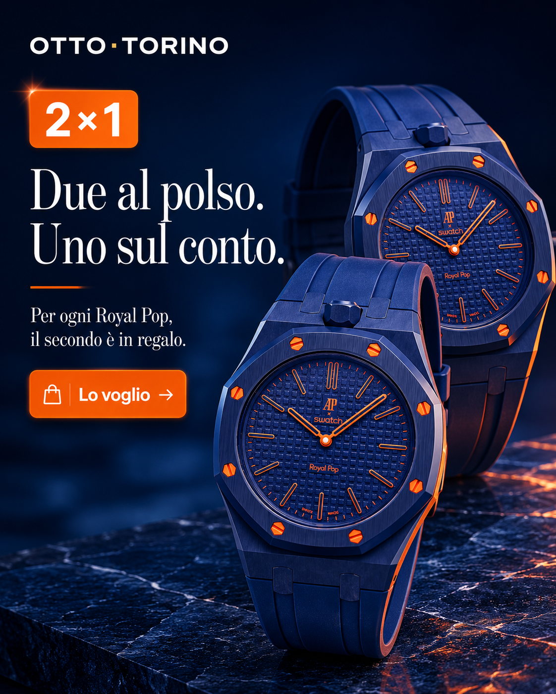 Otto Torino Facebook ad: Trasforma il tuo Royal Pop