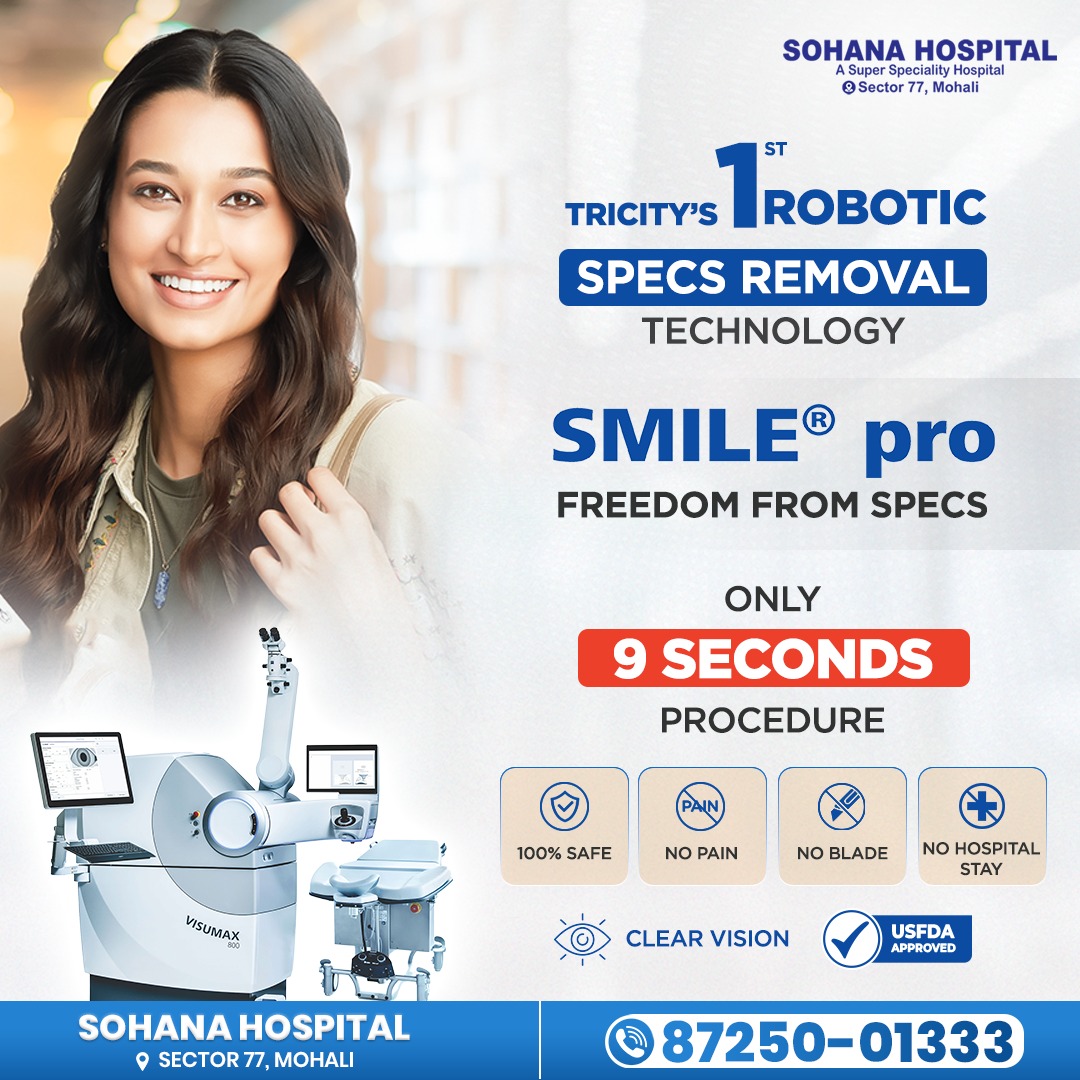 Sohana Eye Care Hospital Facebook ad from Dec 2, 2025