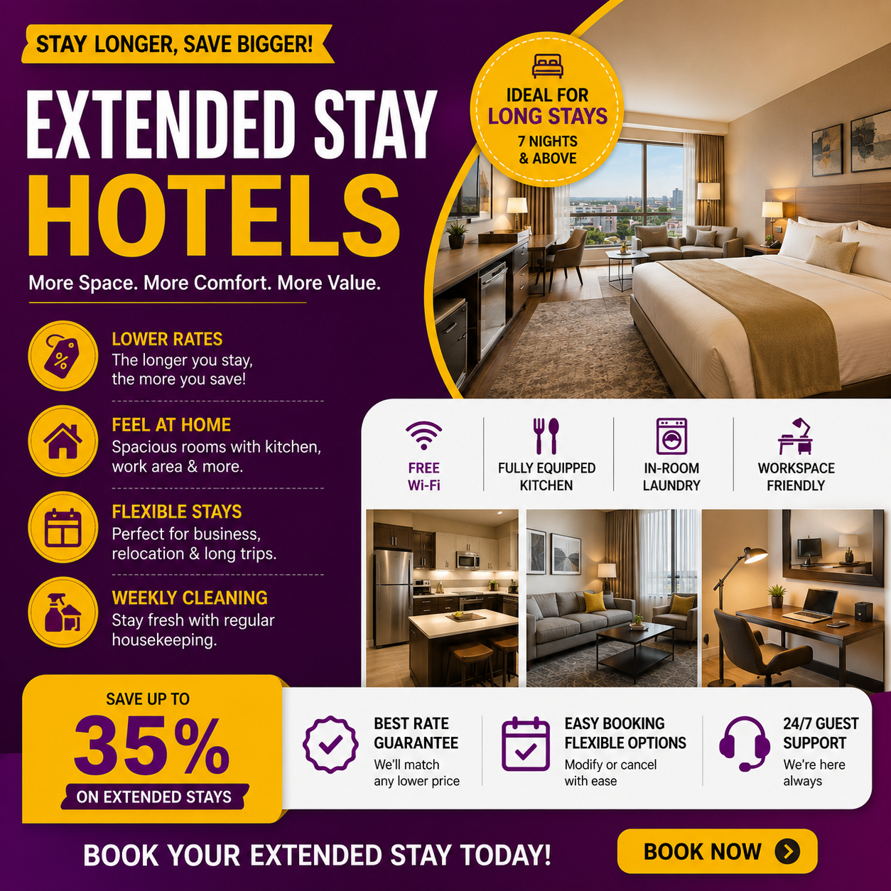 Last Minute Hotel Facebook ad