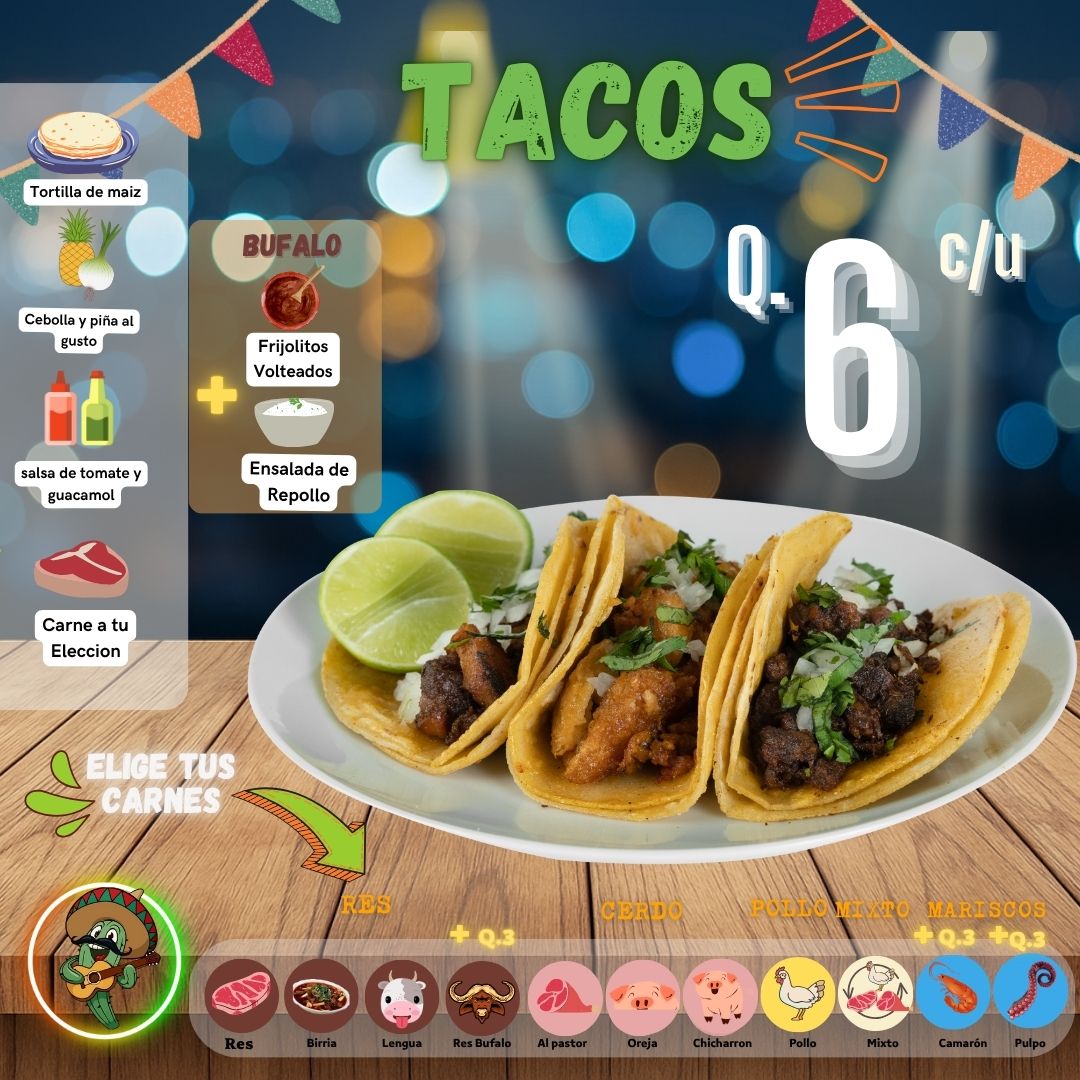 Taquería Los Nopales. Facebook ad: ¡Nos expandimos para estar más cerca de ti!