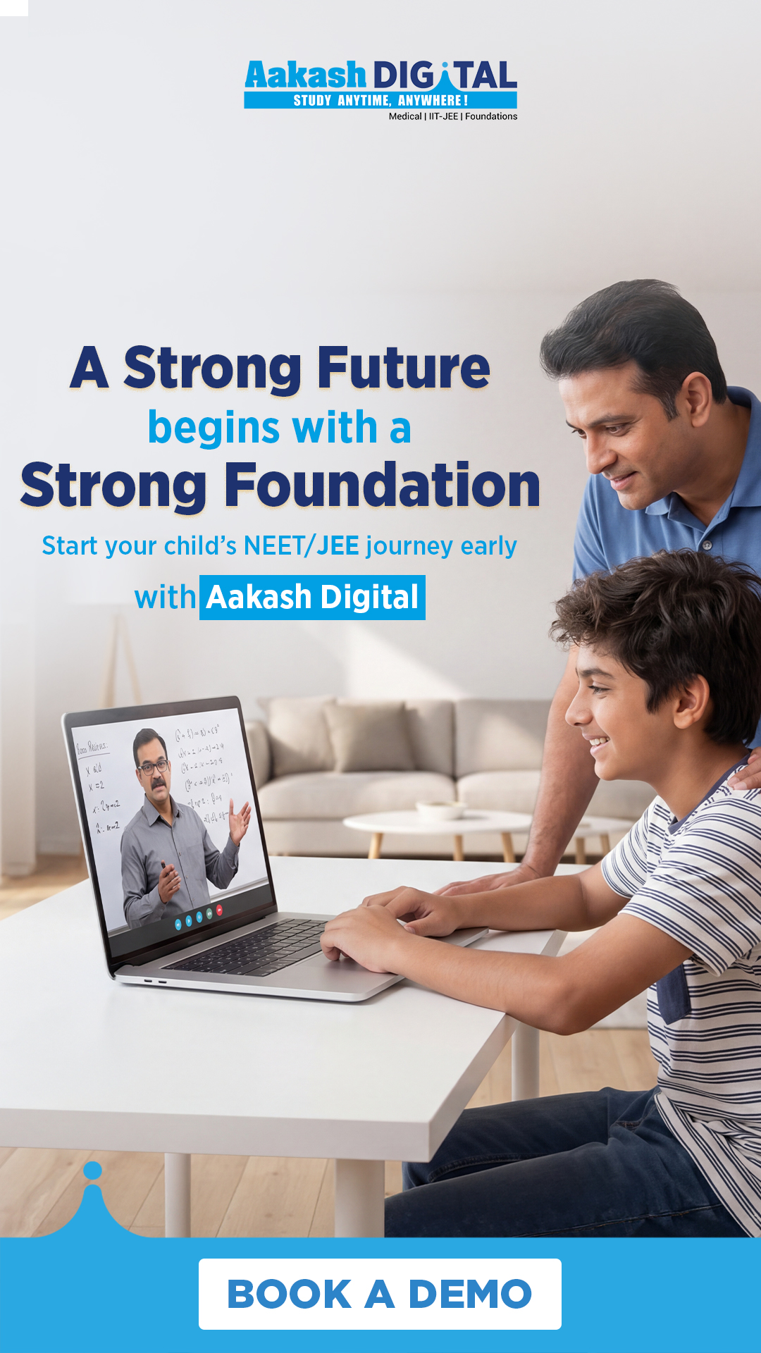 Aakash Digital Facebook ad