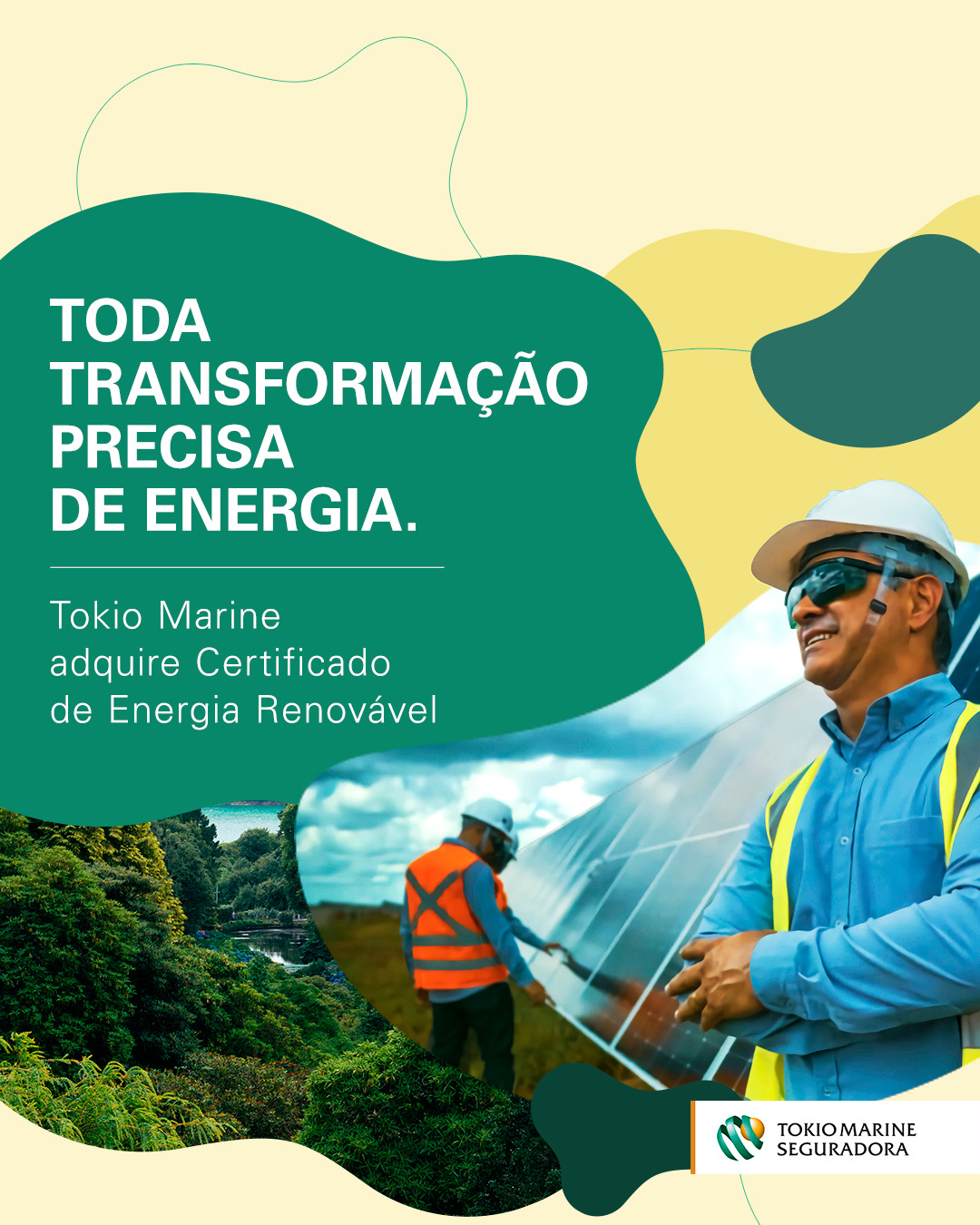 Tokio Marine Seguradora Facebook ad: Sustentabilidade na prática!