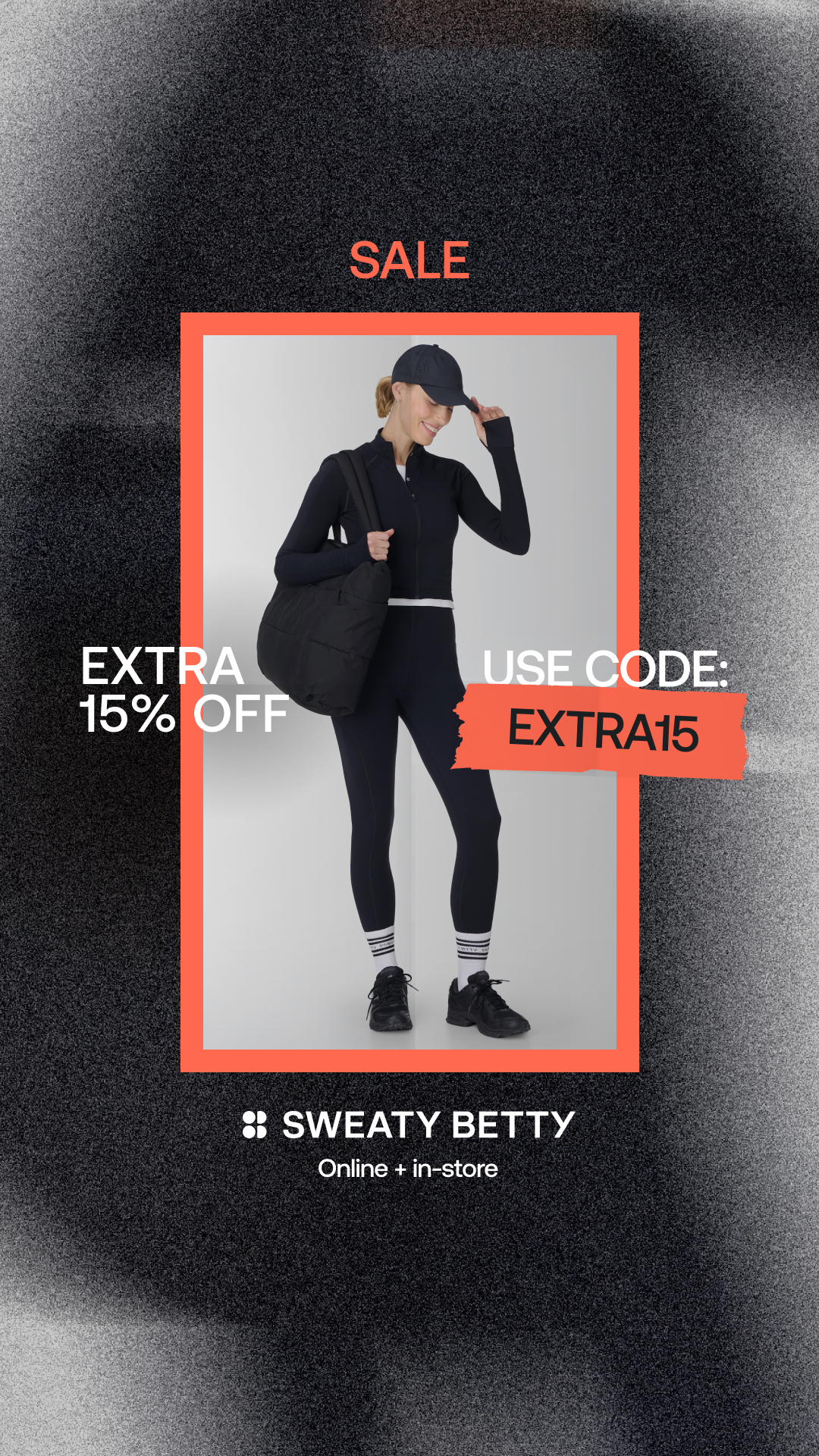 Sweaty Betty Facebook ad