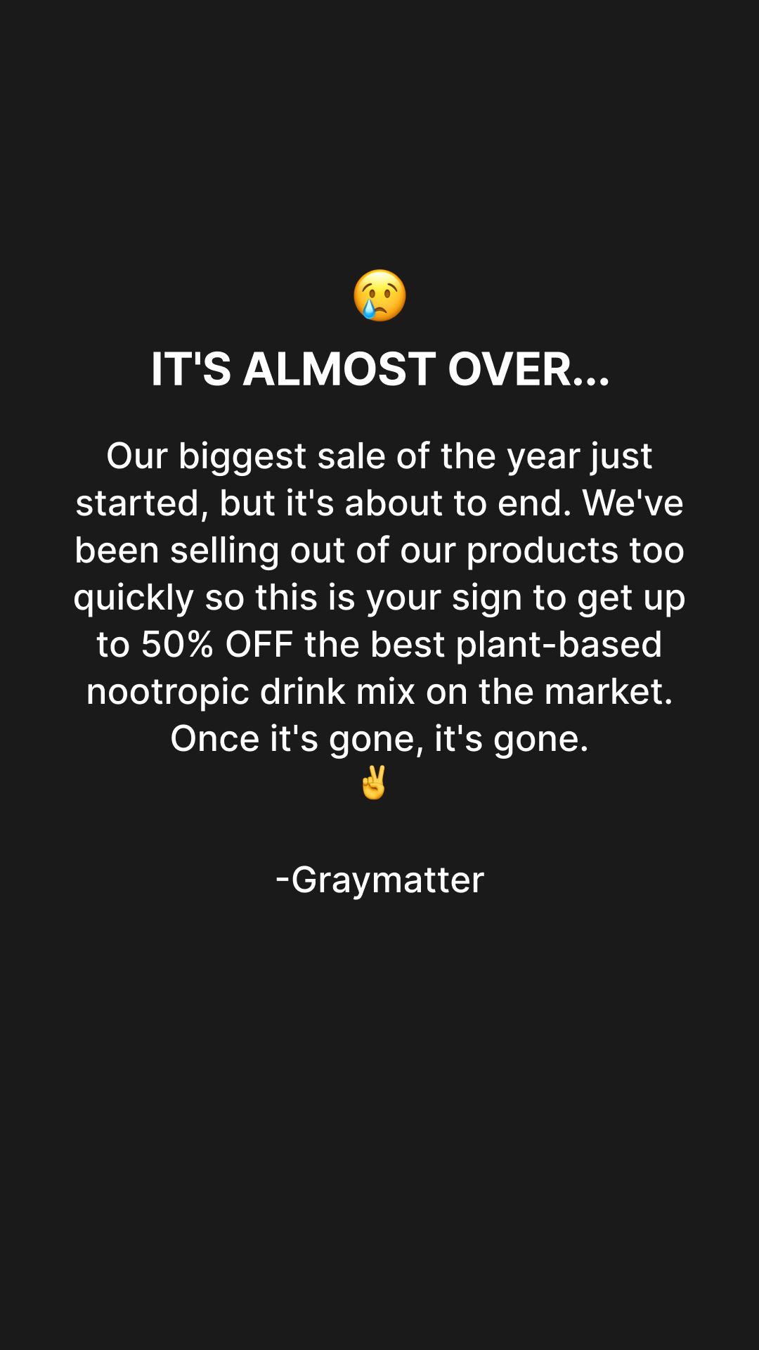 Graymatter Labs Facebook ad