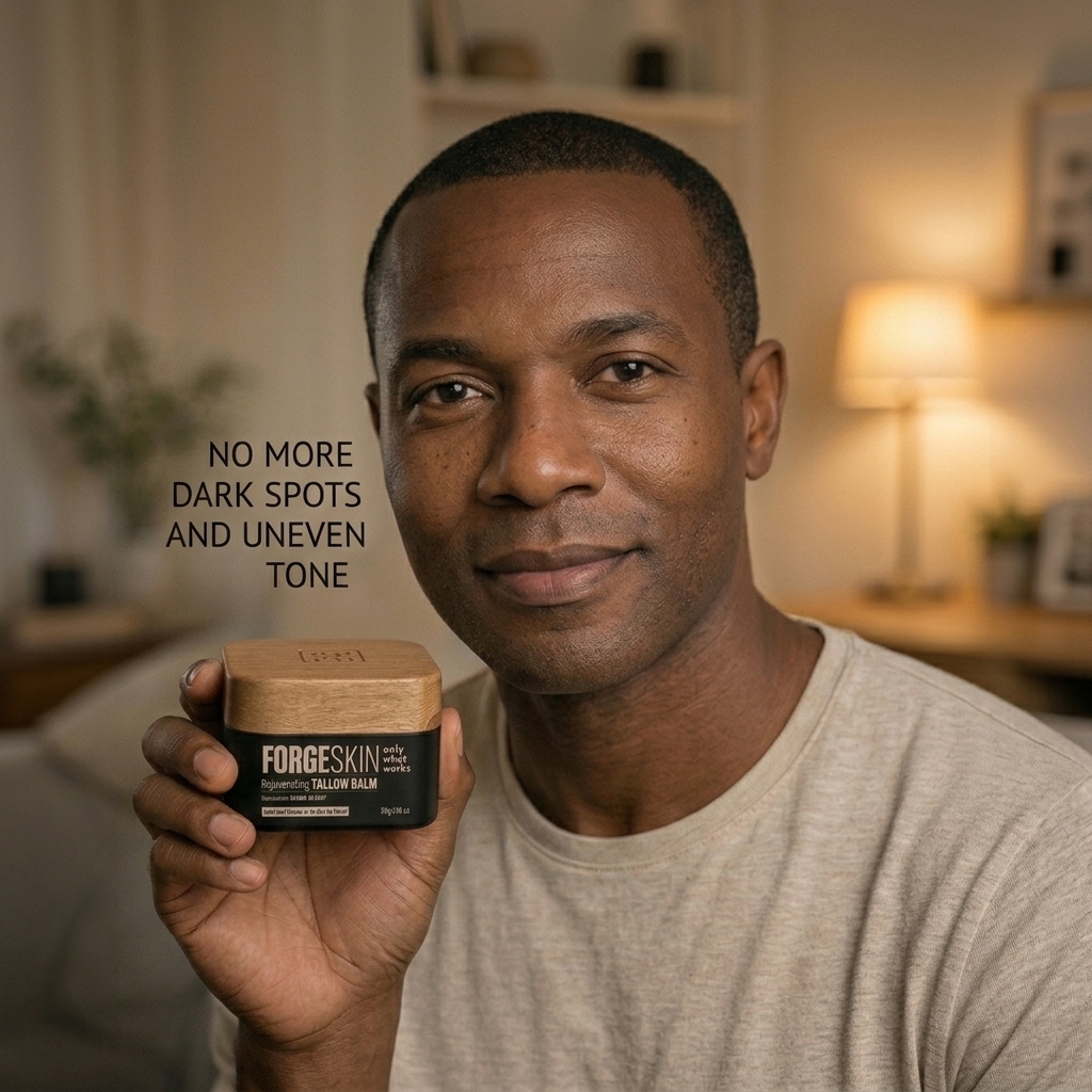 The Everyday Man Facebook ad: Attractive Skin in 3 Weeks