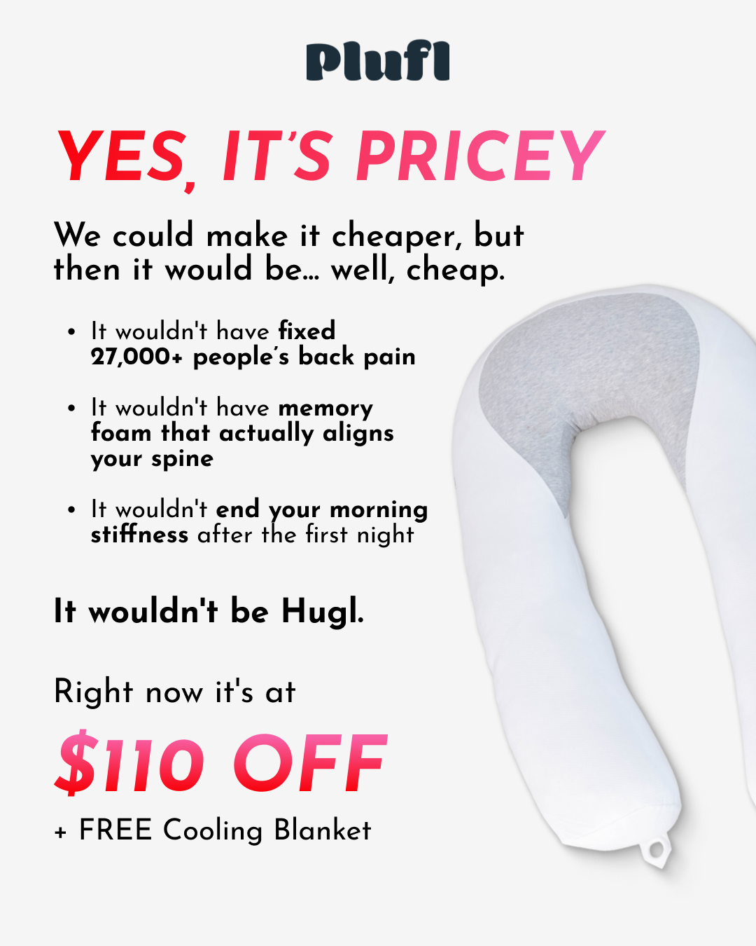 Plufl Facebook ad