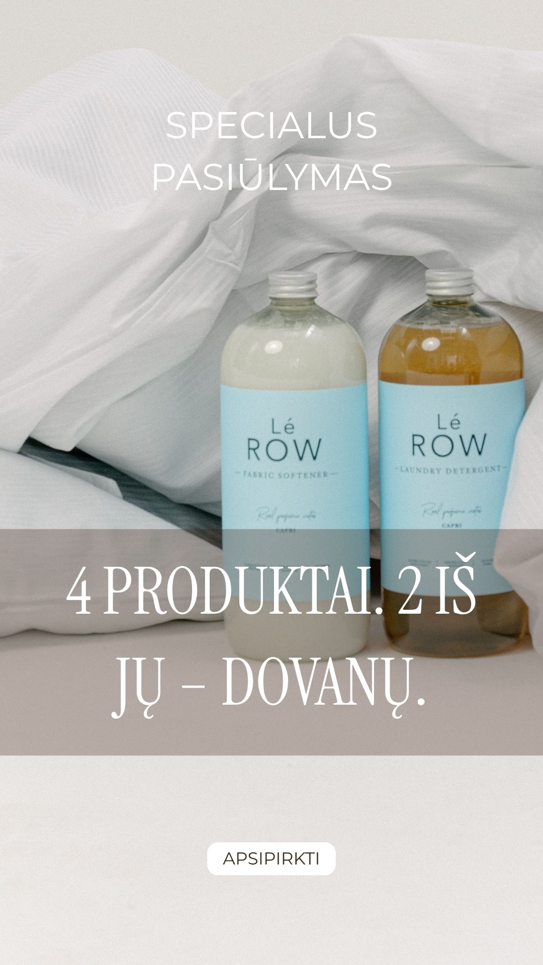 Lé ROW Facebook ad