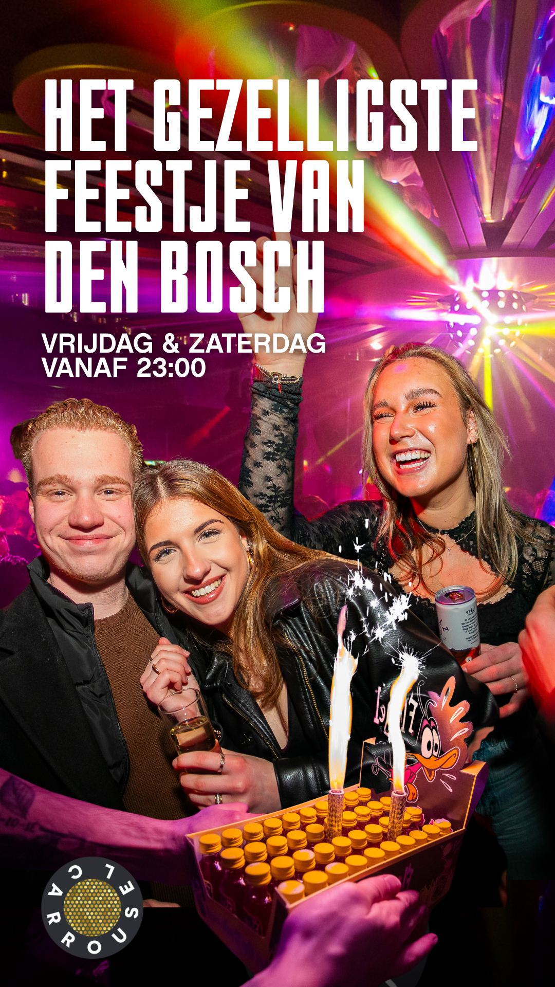Carrousel 's-Hertogenbosch Facebook ad from Apr 3, 2026