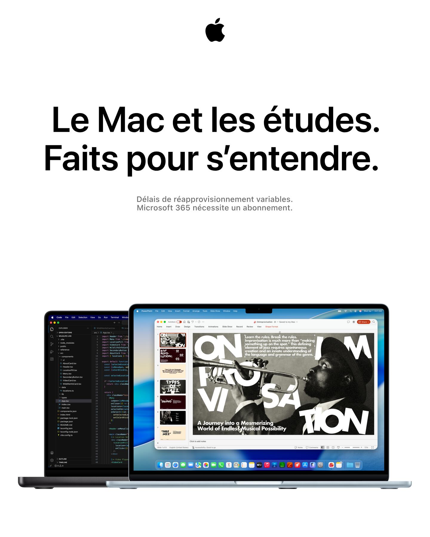Apple Facebook ad