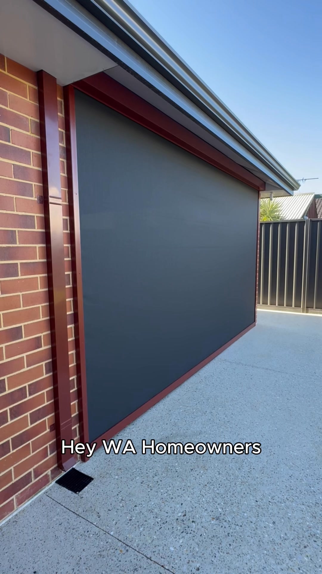 Innovative Blinds WA Facebook ad: Thinking About Outdoor Blinds? Read This First