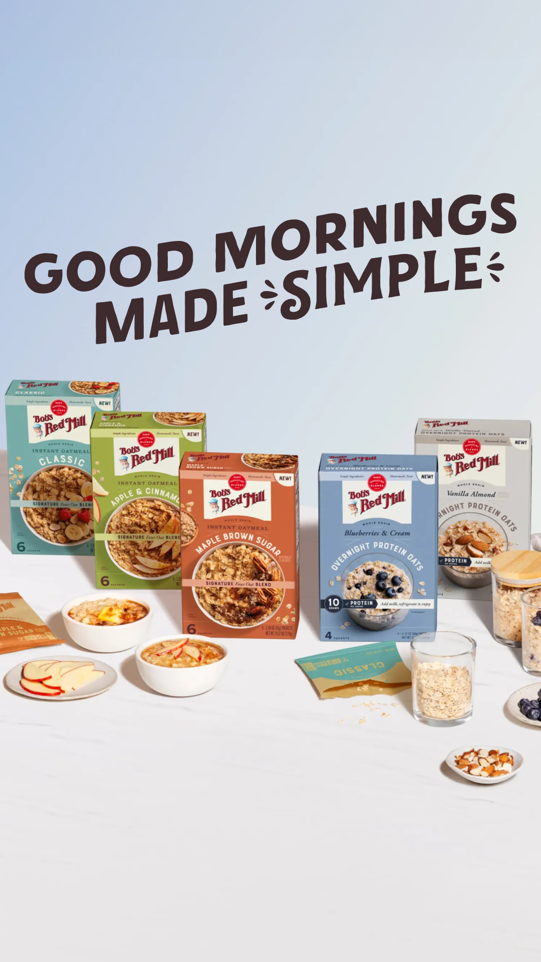 Bob's Red Mill Natural Foods Facebook ad: A Better Breakfast in 3 Minutes