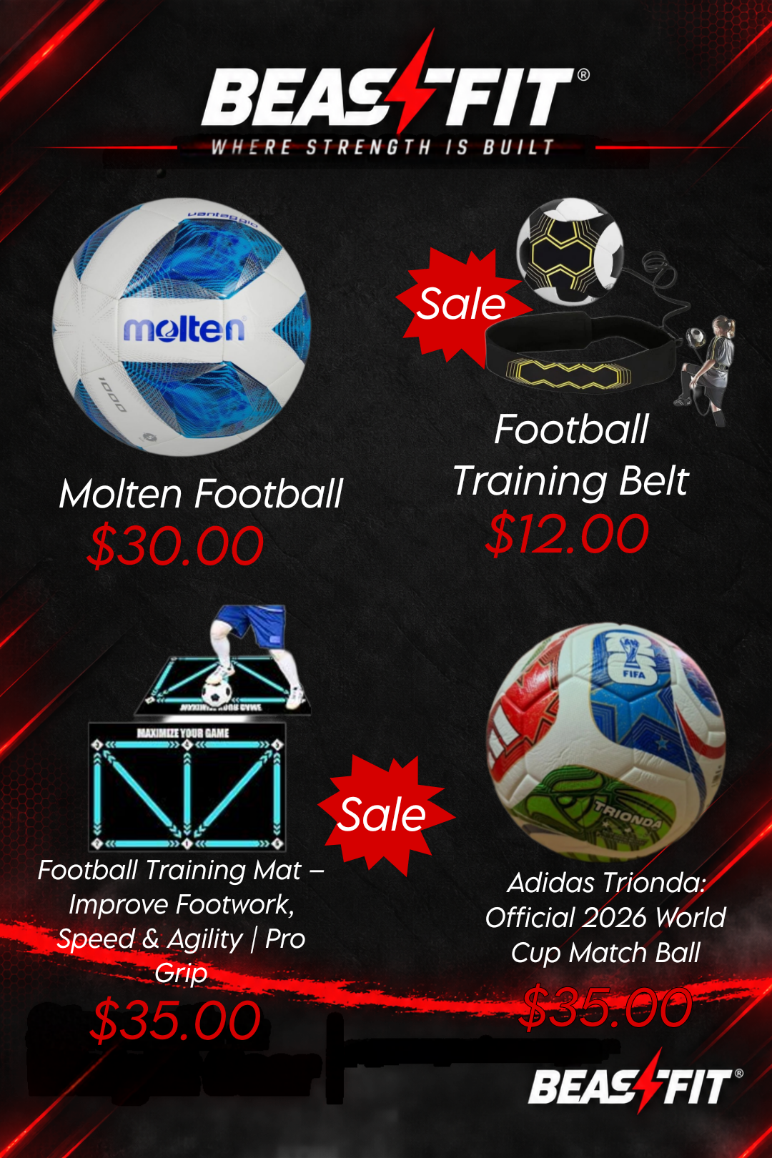 beastfit.lb Facebook ad: beastfitlb.com, Equip your team for better performance.