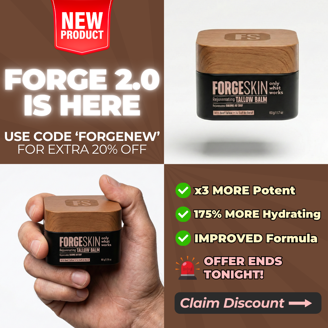 Forge Skin Facebook ad
