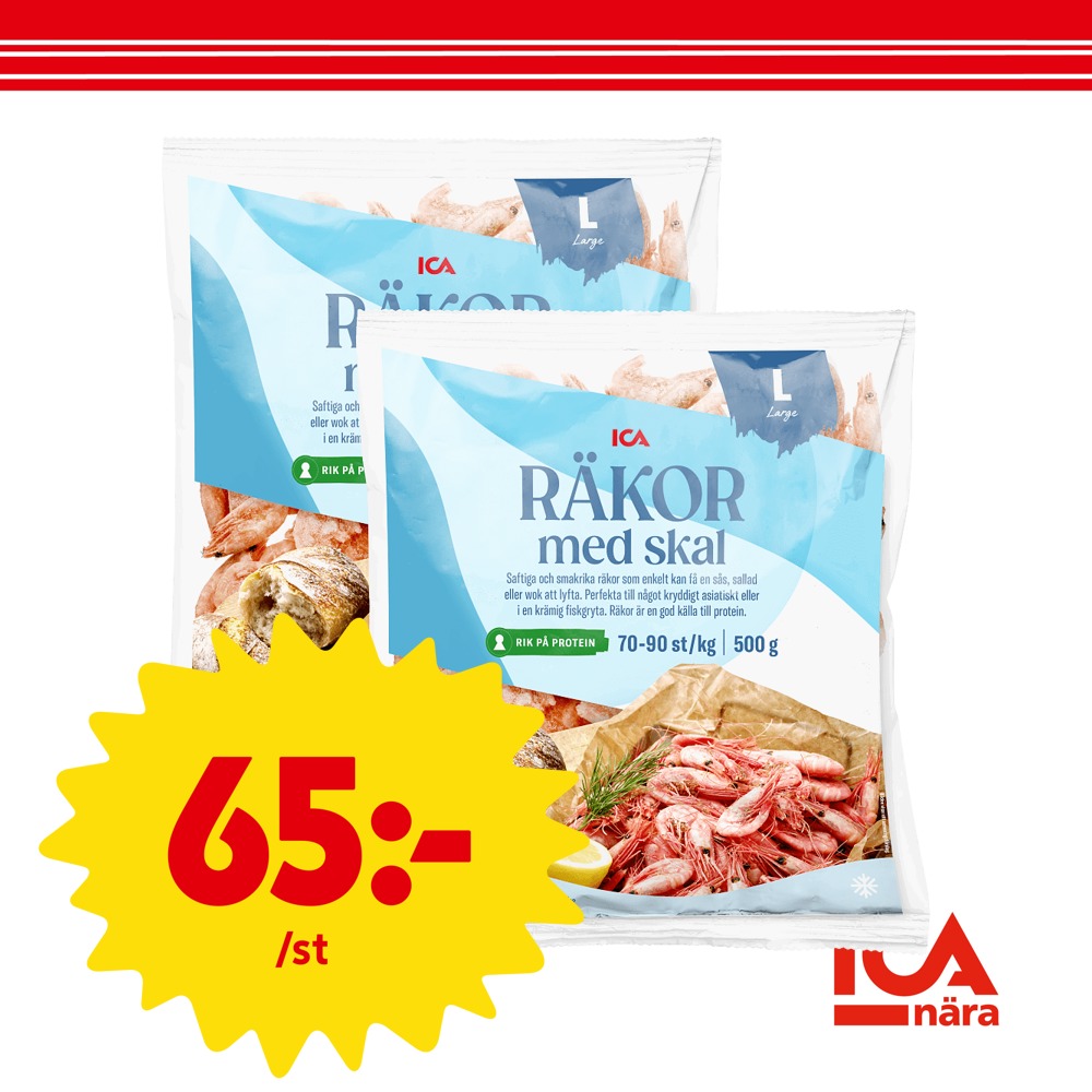 ICA Nära Enebytorg Facebook ad: Veckans erbjudanden i butik.