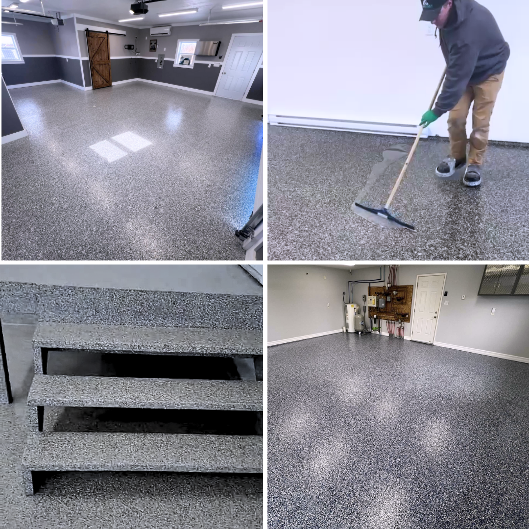 Top Coat Epoxy Facebook ad: Repair & Protect Your Garage Floor