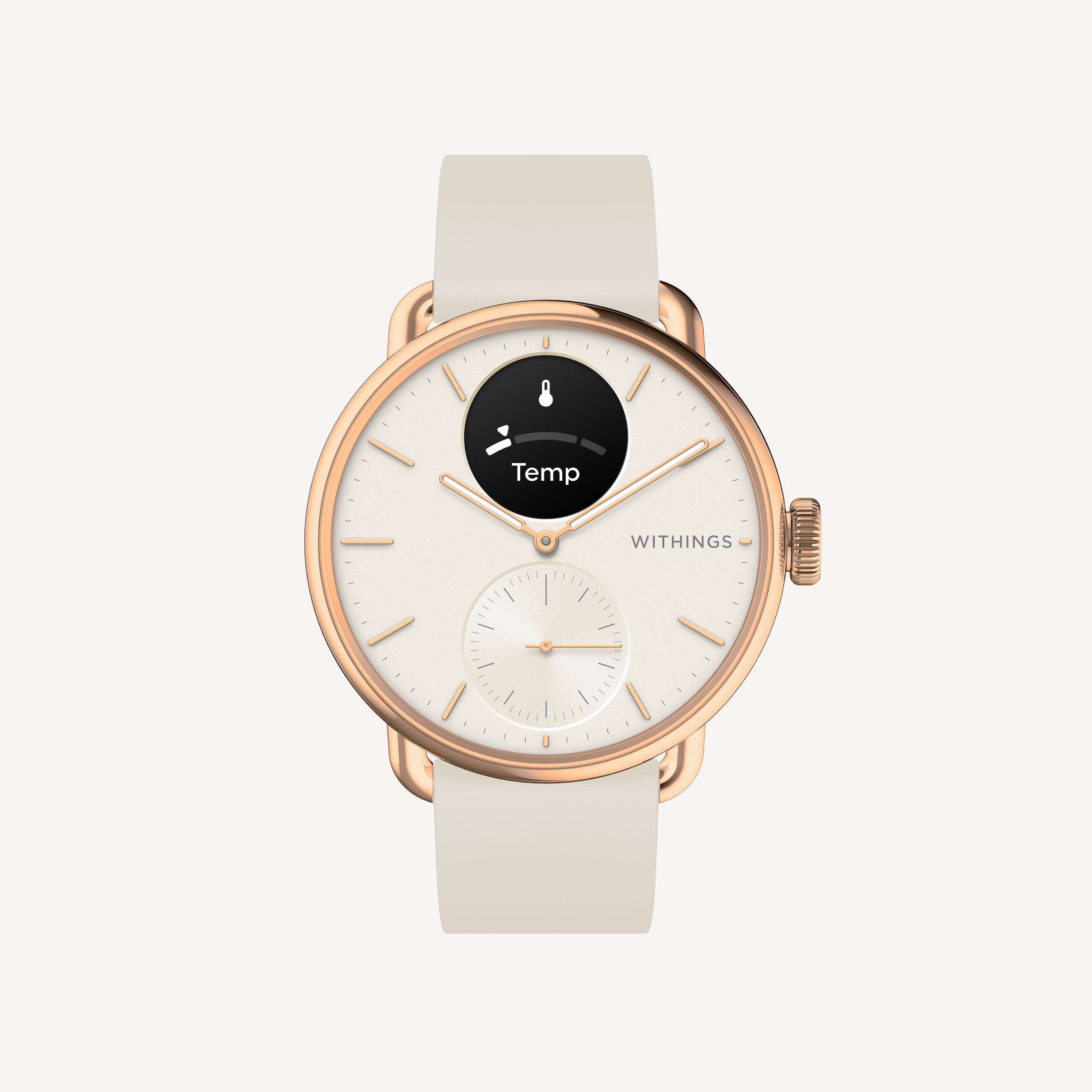 Withings Facebook ad: La montre conçue pour améliorer votre santé.