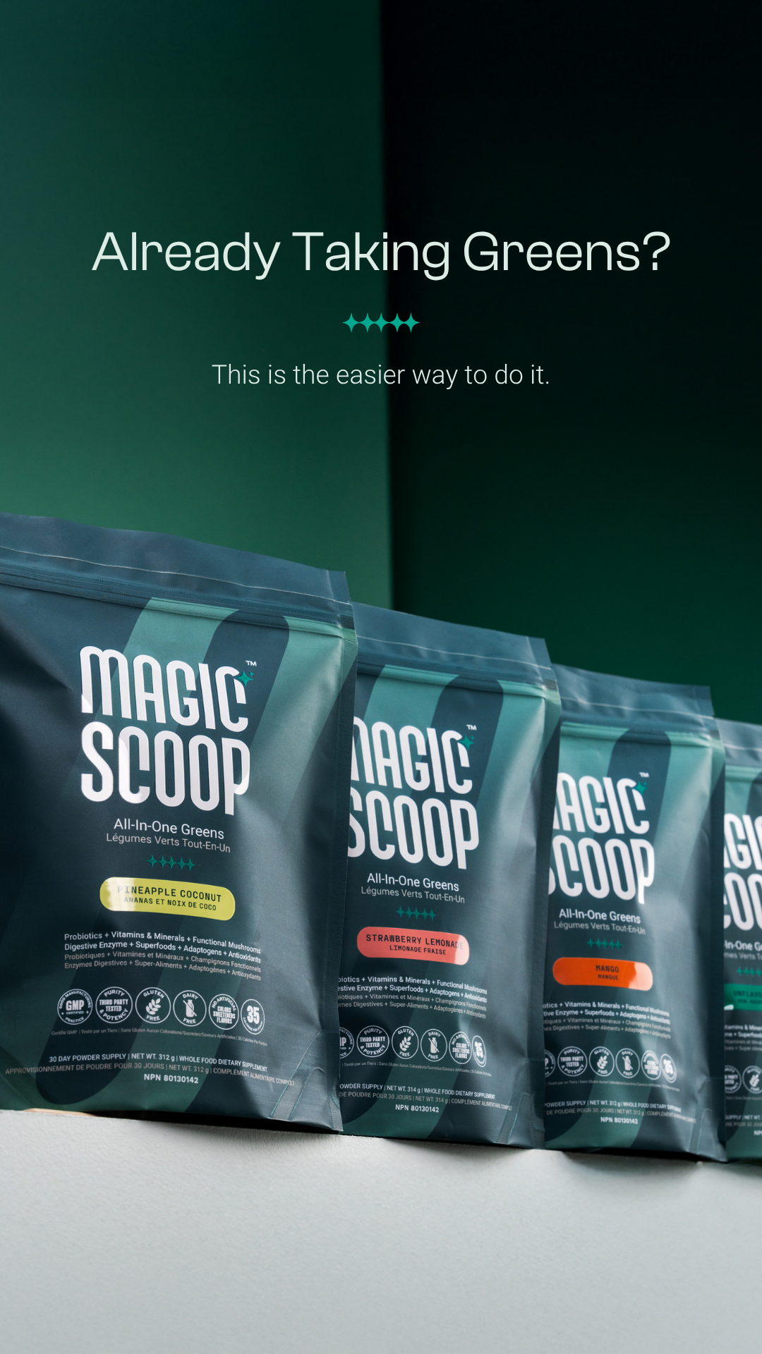 Magic Scoop Facebook ad