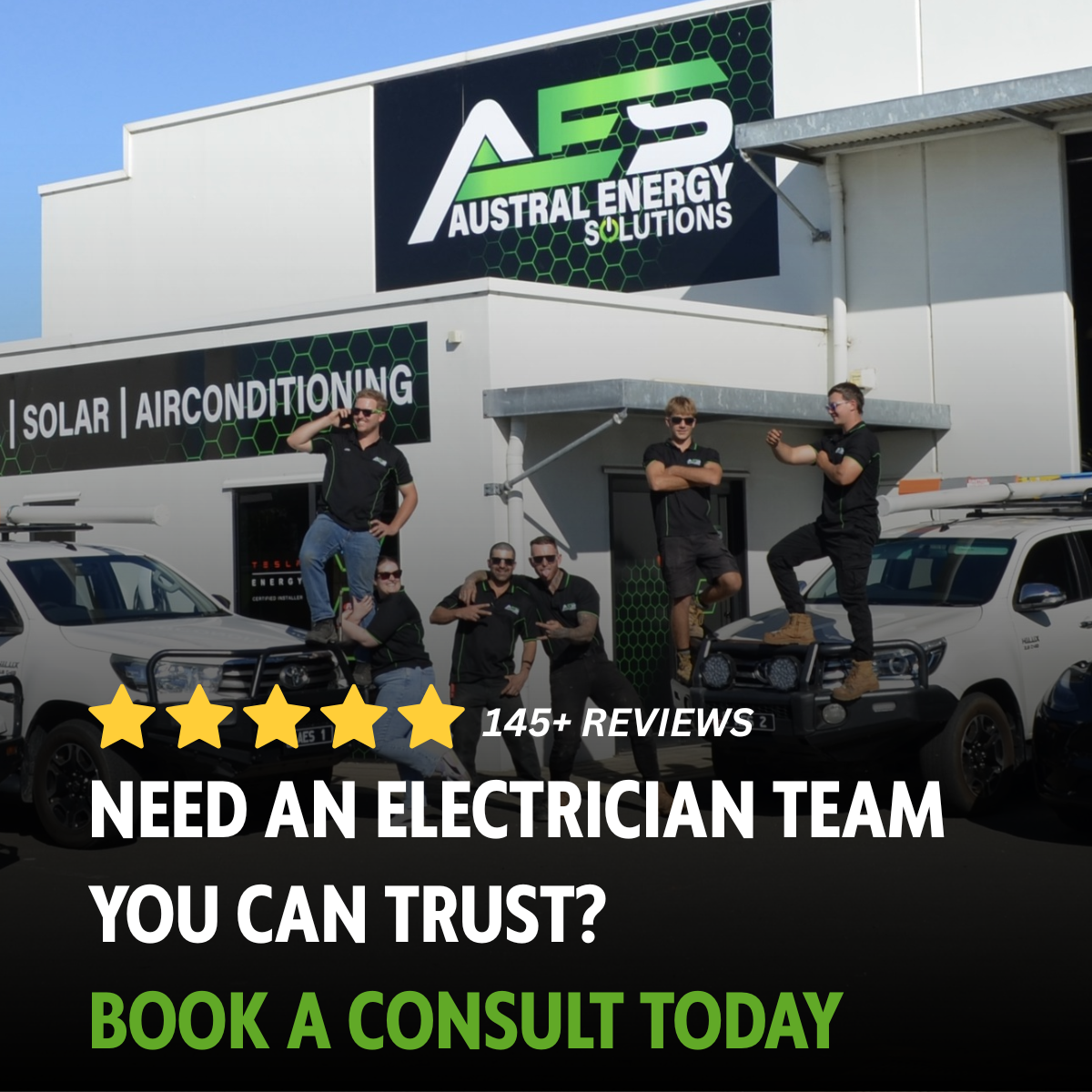 Austral Energy Solutions Facebook ad: Get your Solar Battery System rebate sorted?