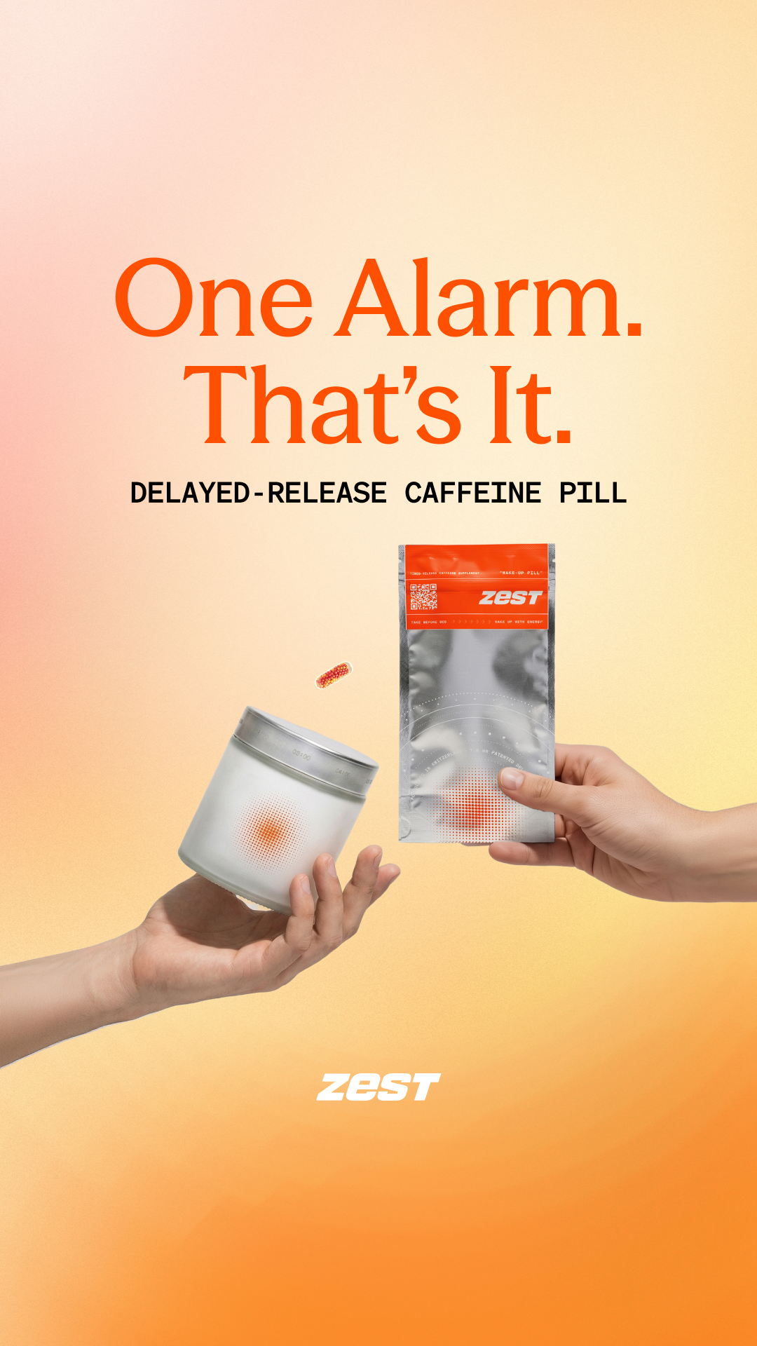 Zest Labs - Wake Up Pill Facebook ad