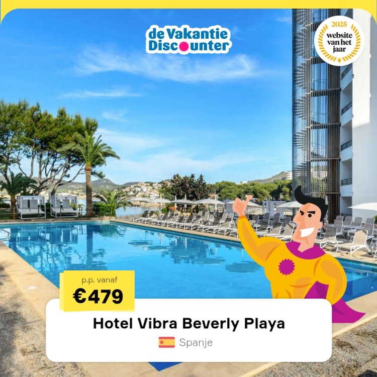 de VakantieDiscounter Facebook ad