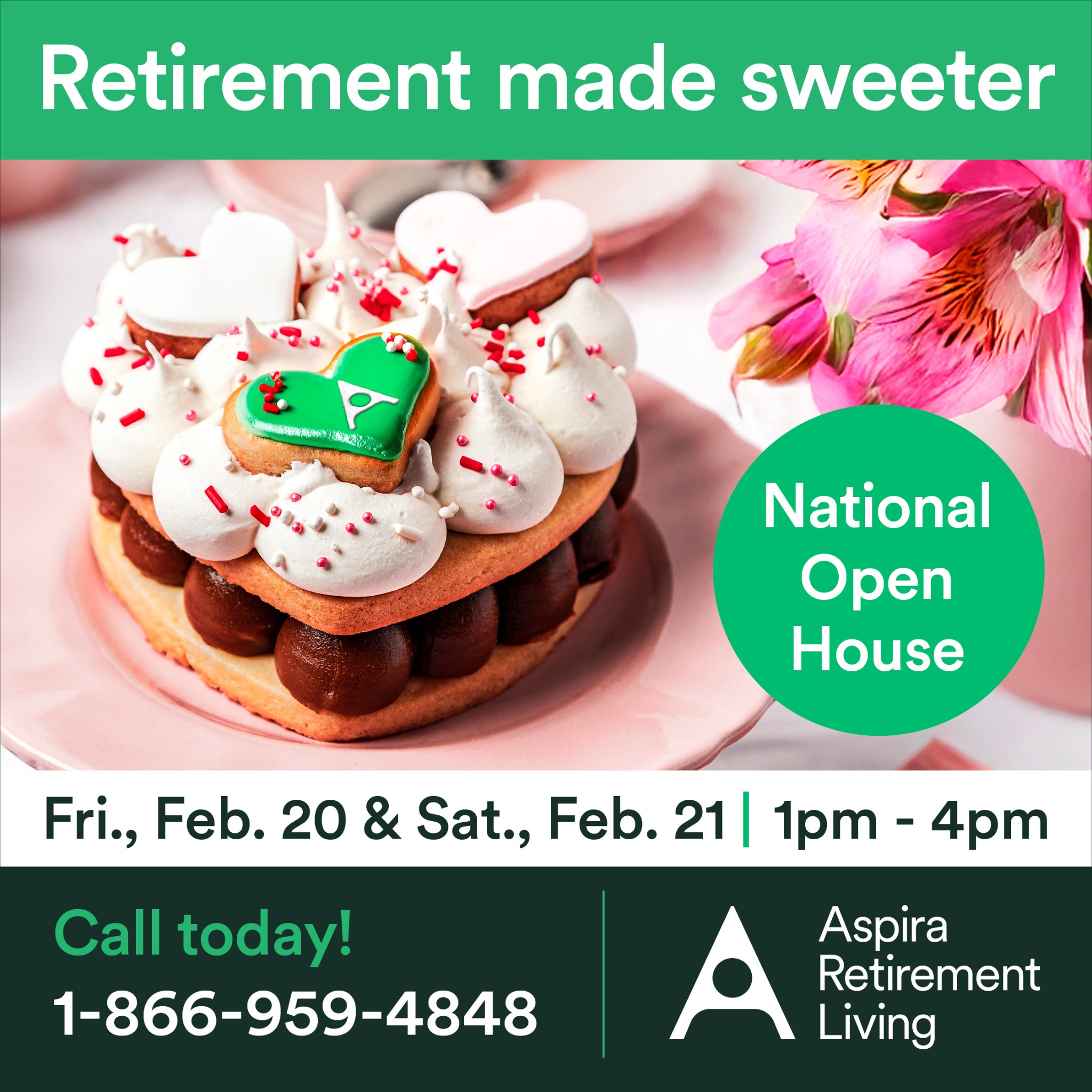 Aspira Retirement Living Facebook ad: Find a Location Near You