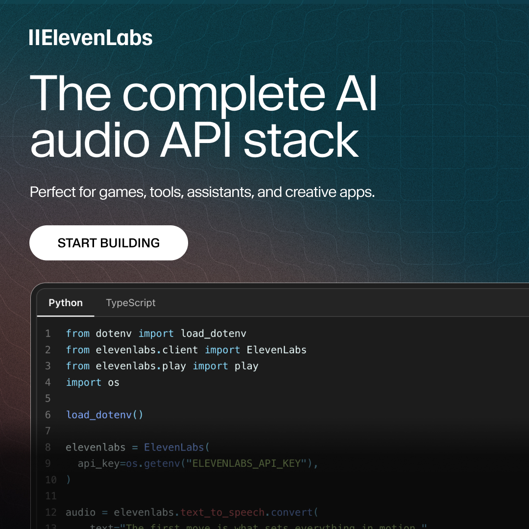 ElevenLabs Facebook ad