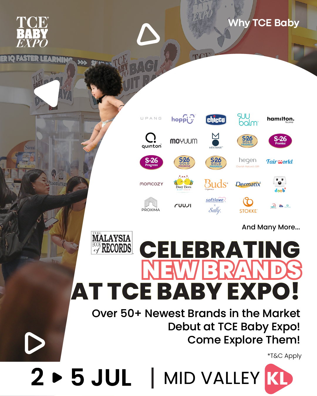 TCE Baby Expo Facebook ad