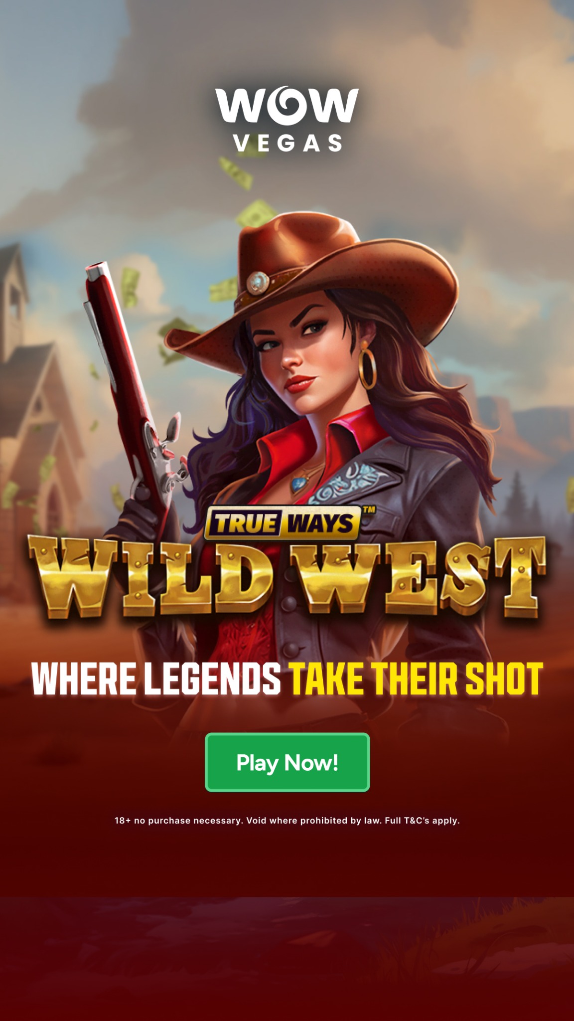 WOW Vegas Facebook ad