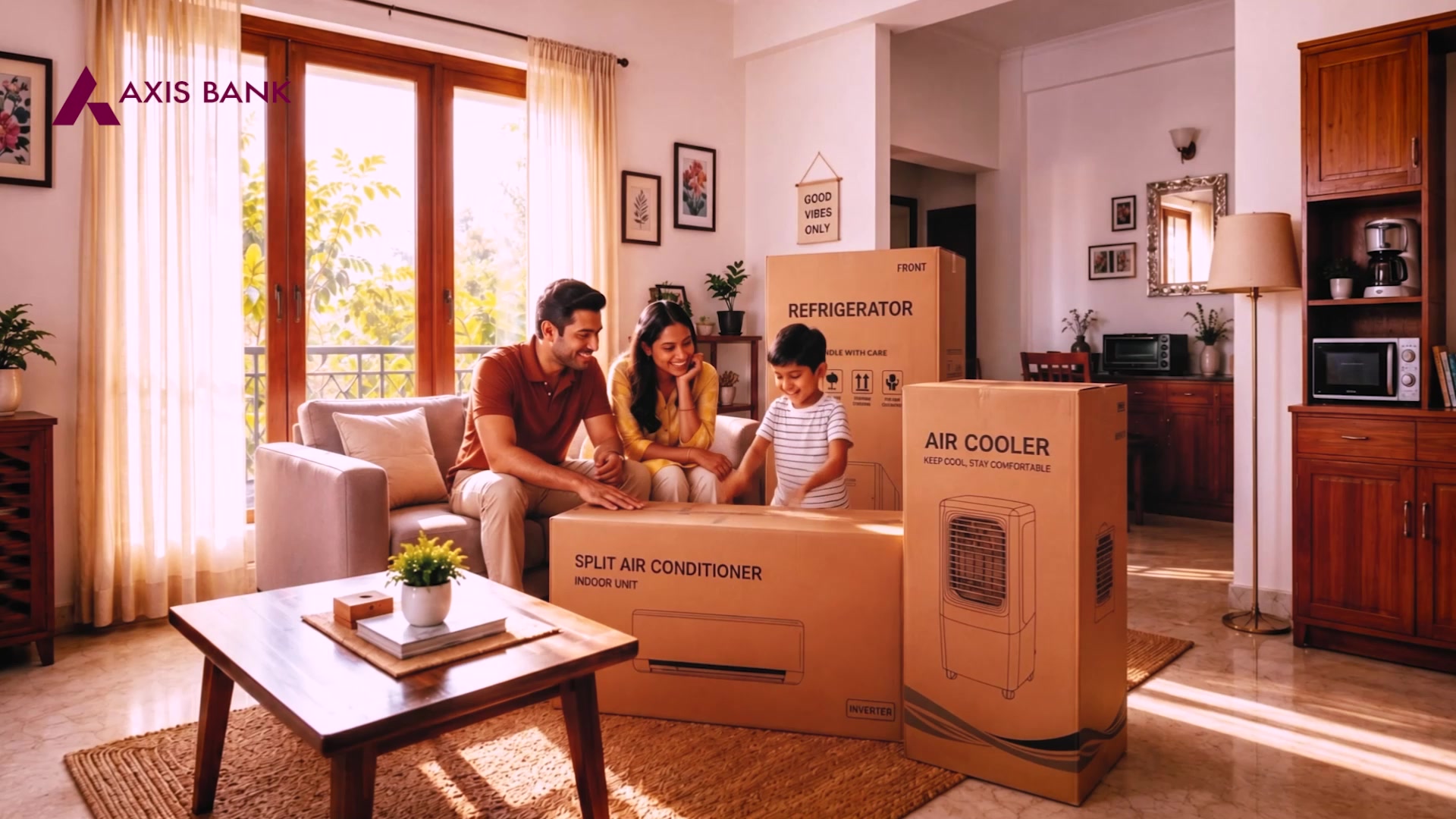 Axis Bank Facebook ad
