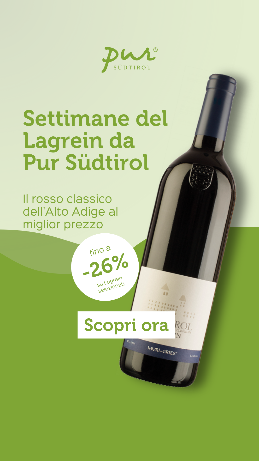 Pur Südtirol Facebook ad