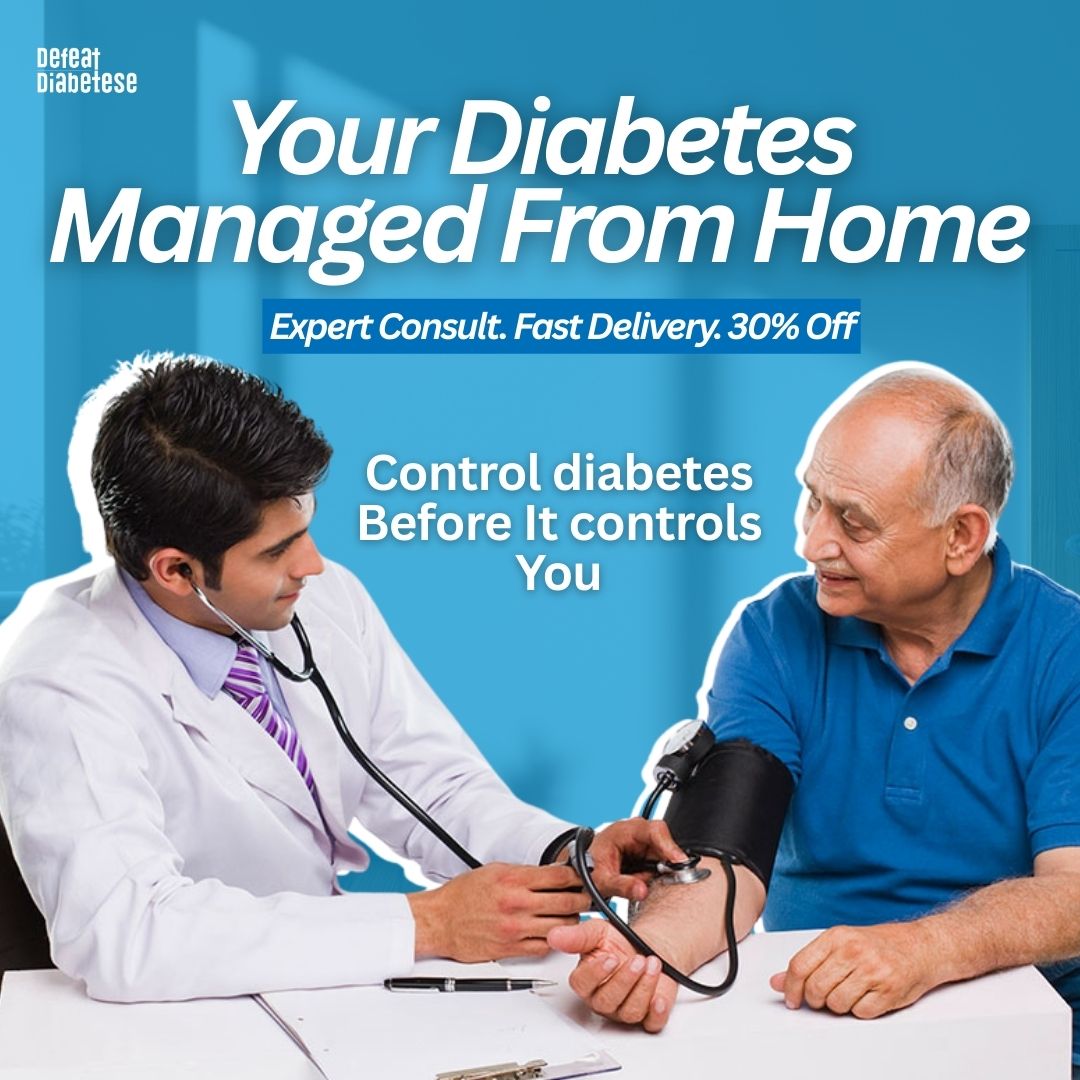 Defeat Diabetes Facebook ad from May 29, 2026