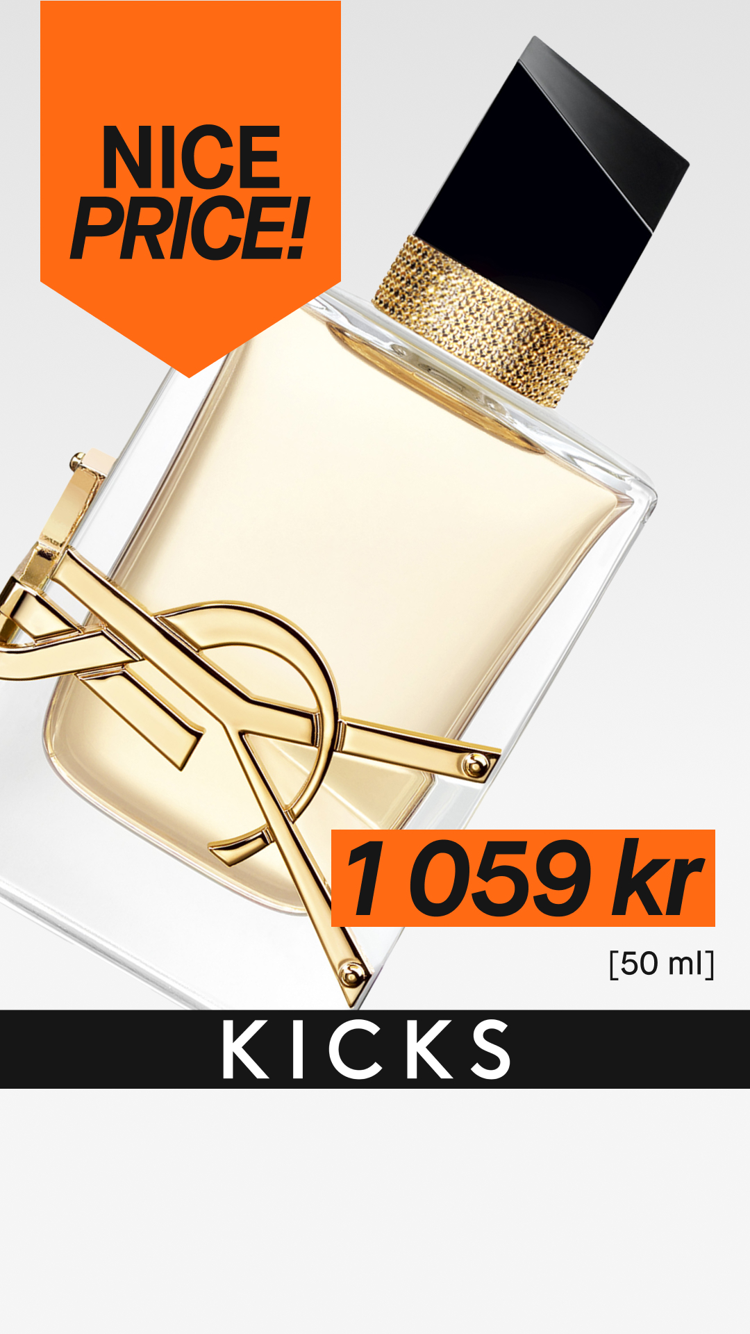 KICKS Facebook ad