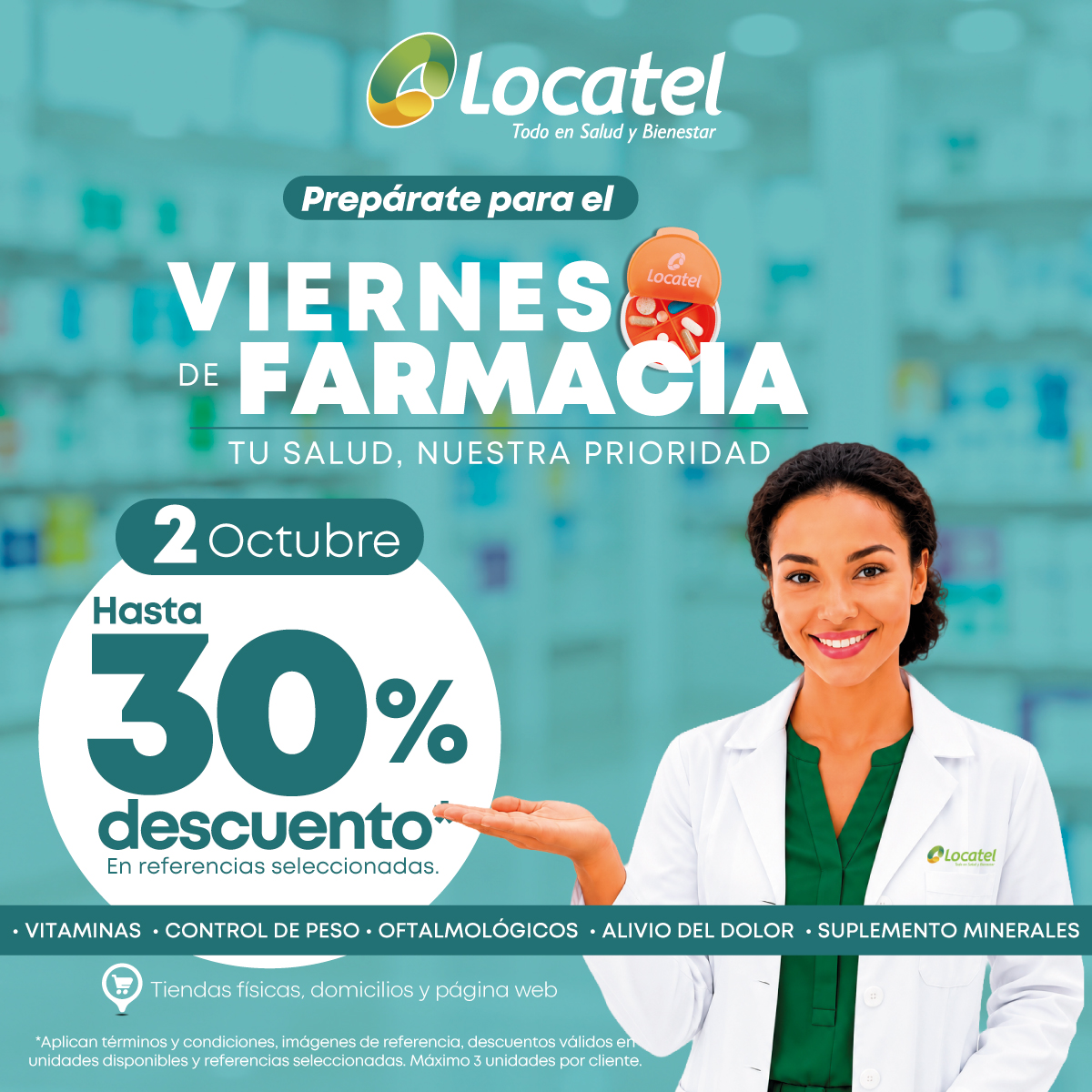 Locatel Colombia Facebook ad