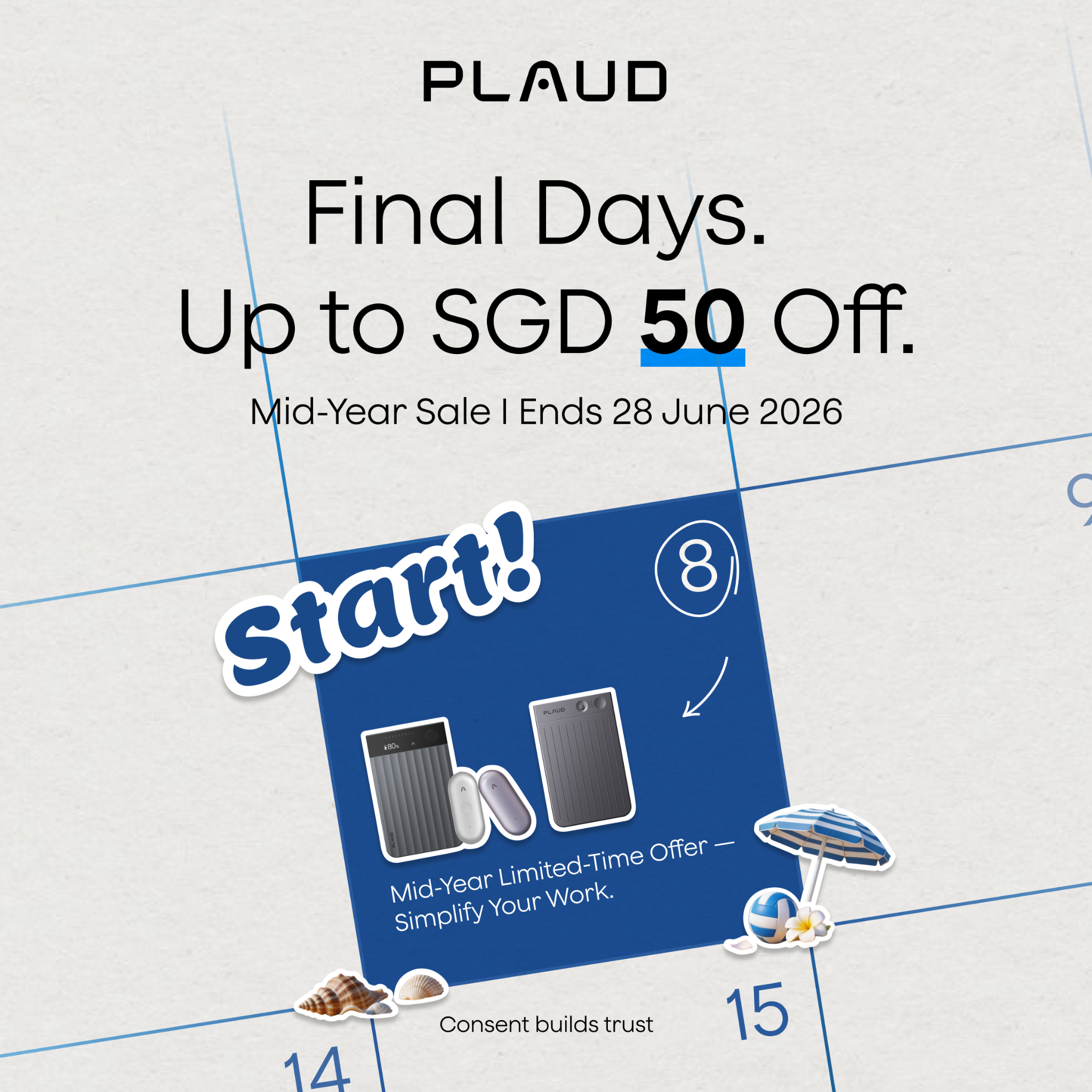 Plaud Facebook ad