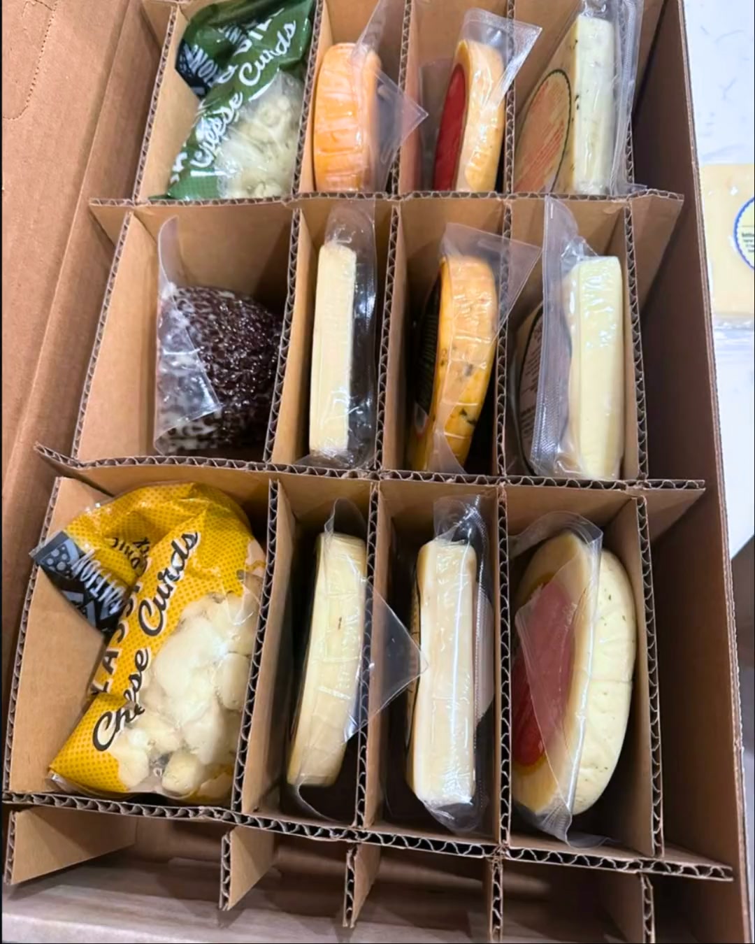 Cheese Brothers Facebook ad: 12 Days of Cheesemas Advent Calendar
