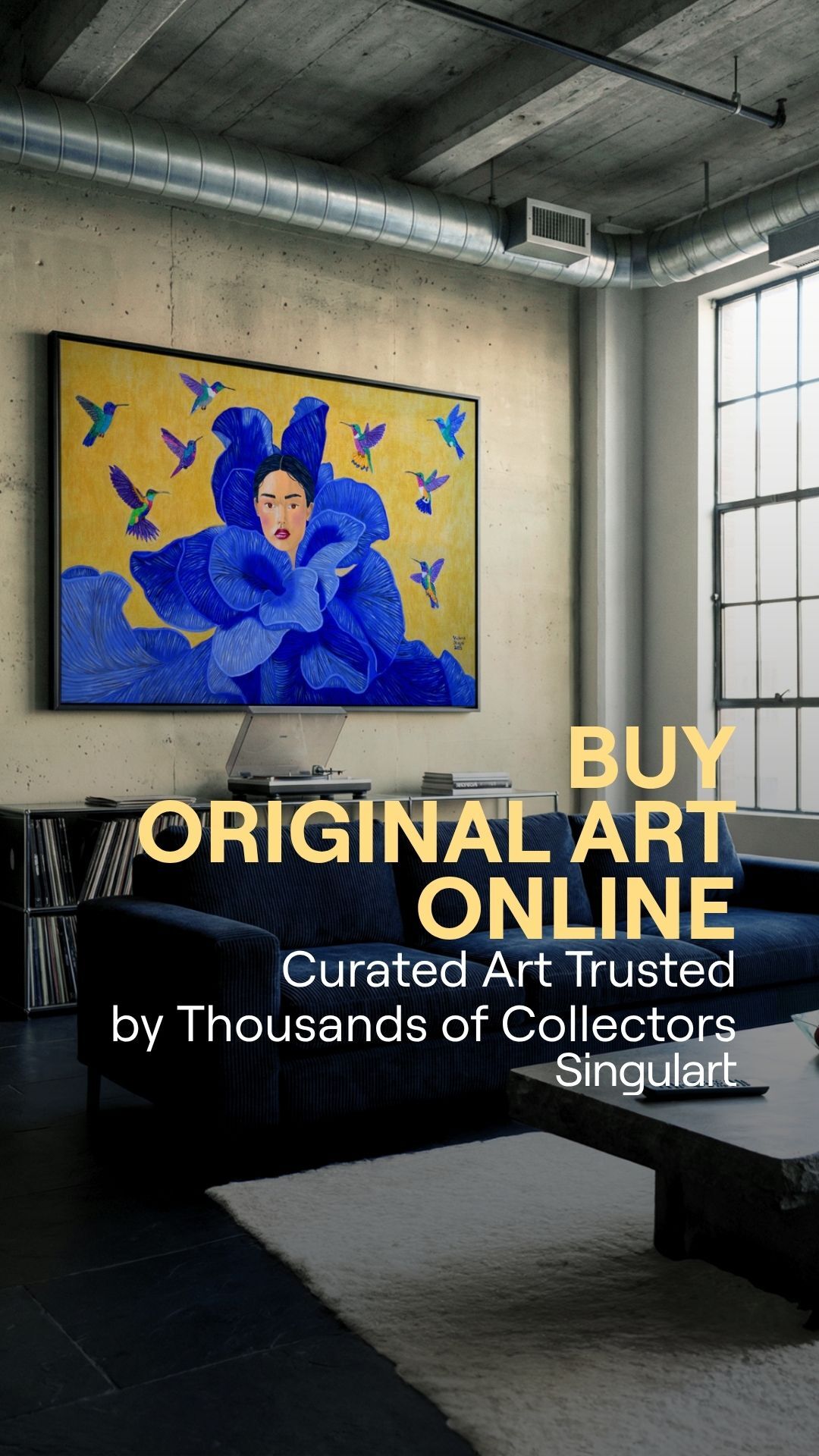 SINGULART Facebook ad: Buy Original Art Online