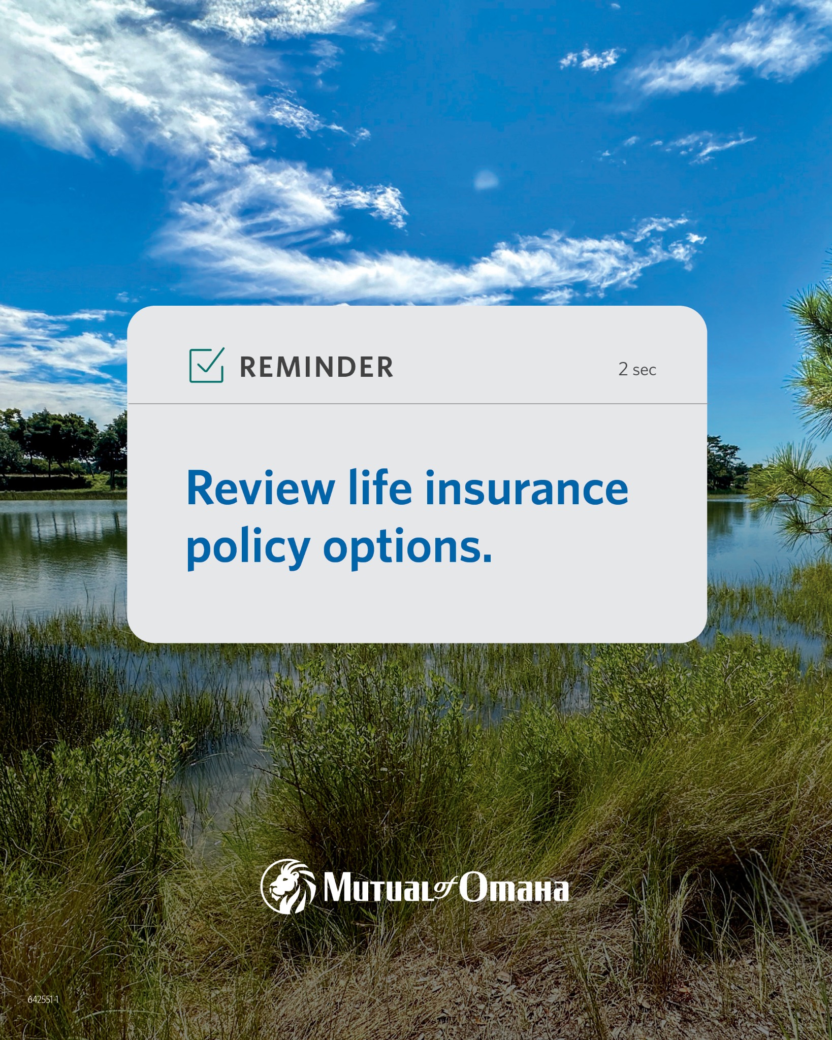 Mutual of Omaha Facebook ad