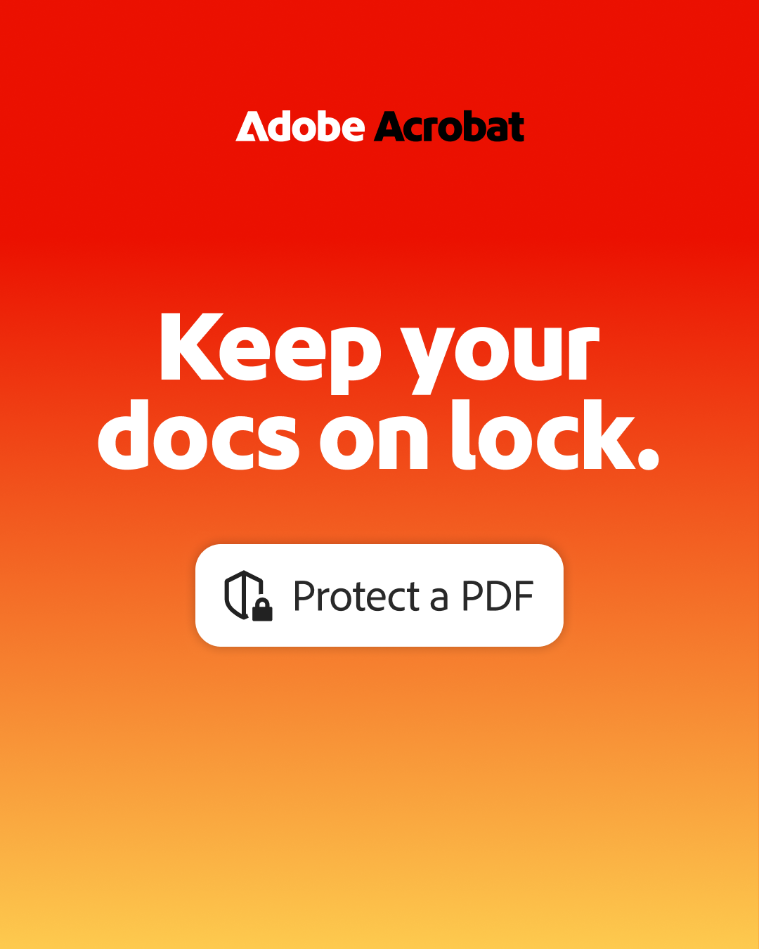 Adobe Acrobat Facebook ad