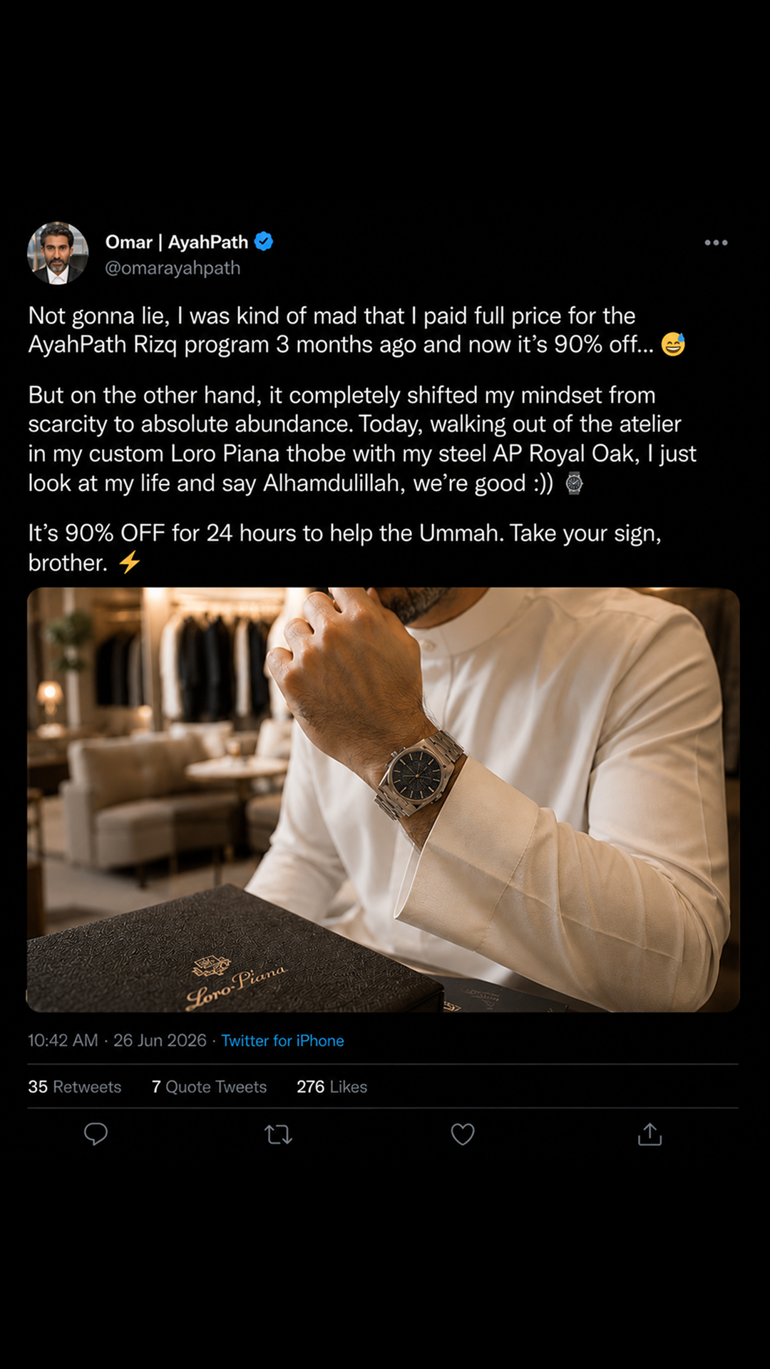 Imam Advice Daily Facebook ad