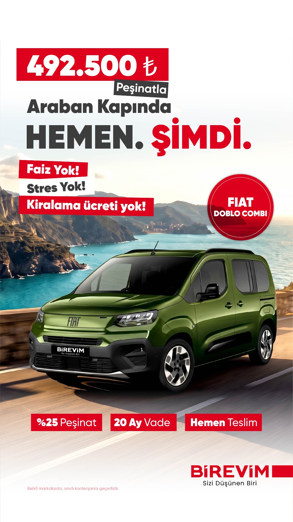Birevim Facebook ad: Hemen Teslim