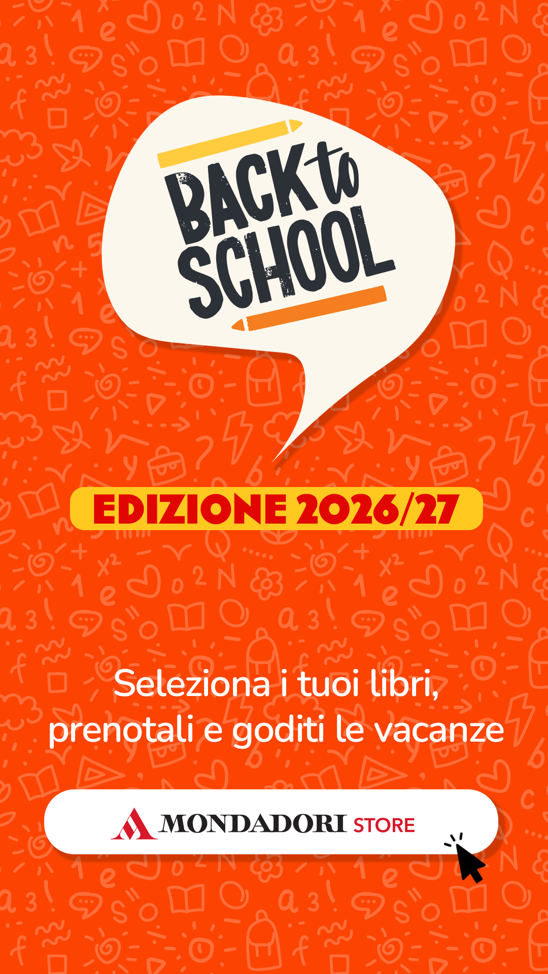 Mondadori Store Facebook ad