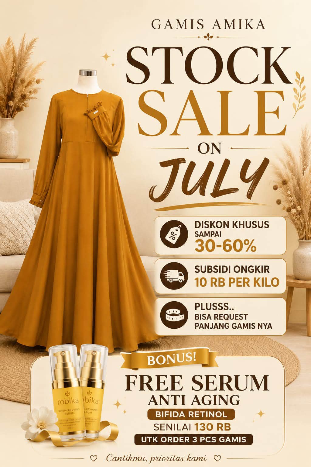 Gamis Amika Facebook ad