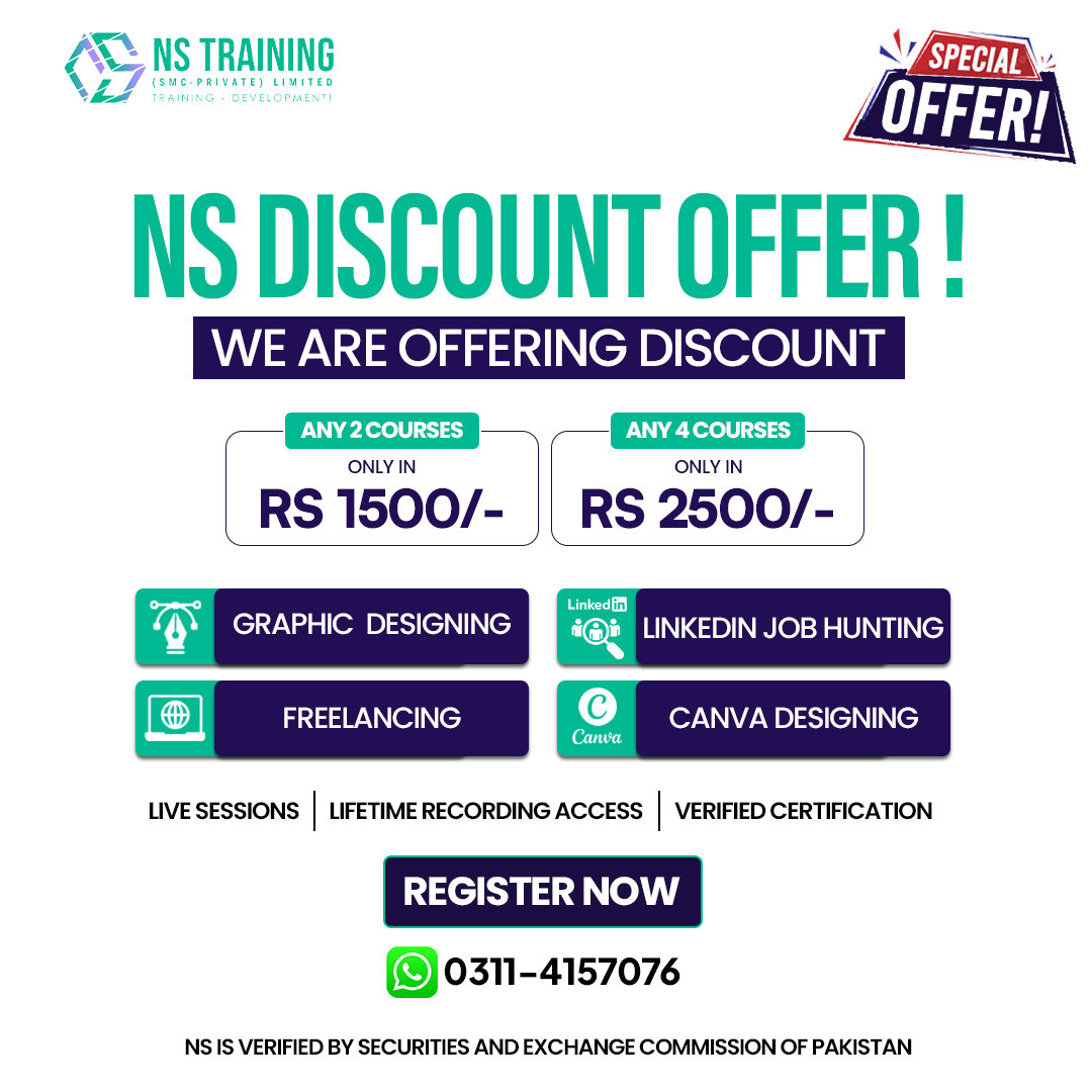 NS Training SMC PVT Ltd Facebook ad
