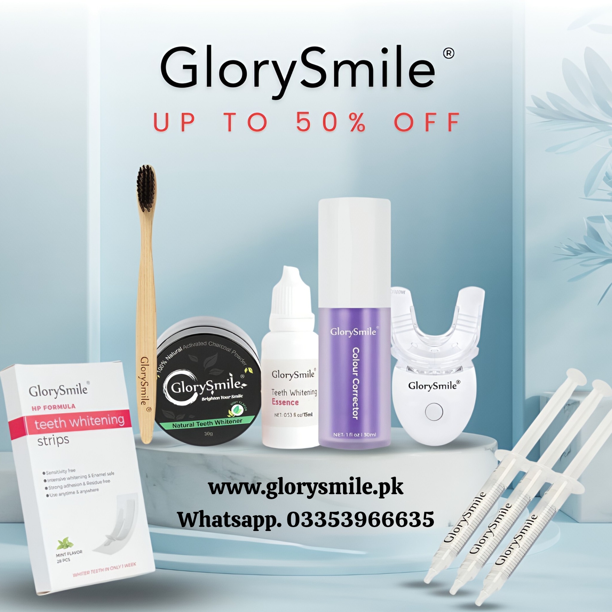 GlorySmile.pk Facebook ad