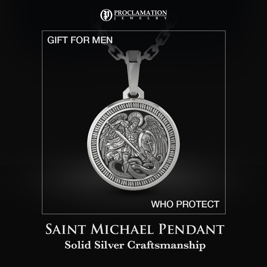 Proclamation Jewelry Facebook ad: Protection, Forged in Silver