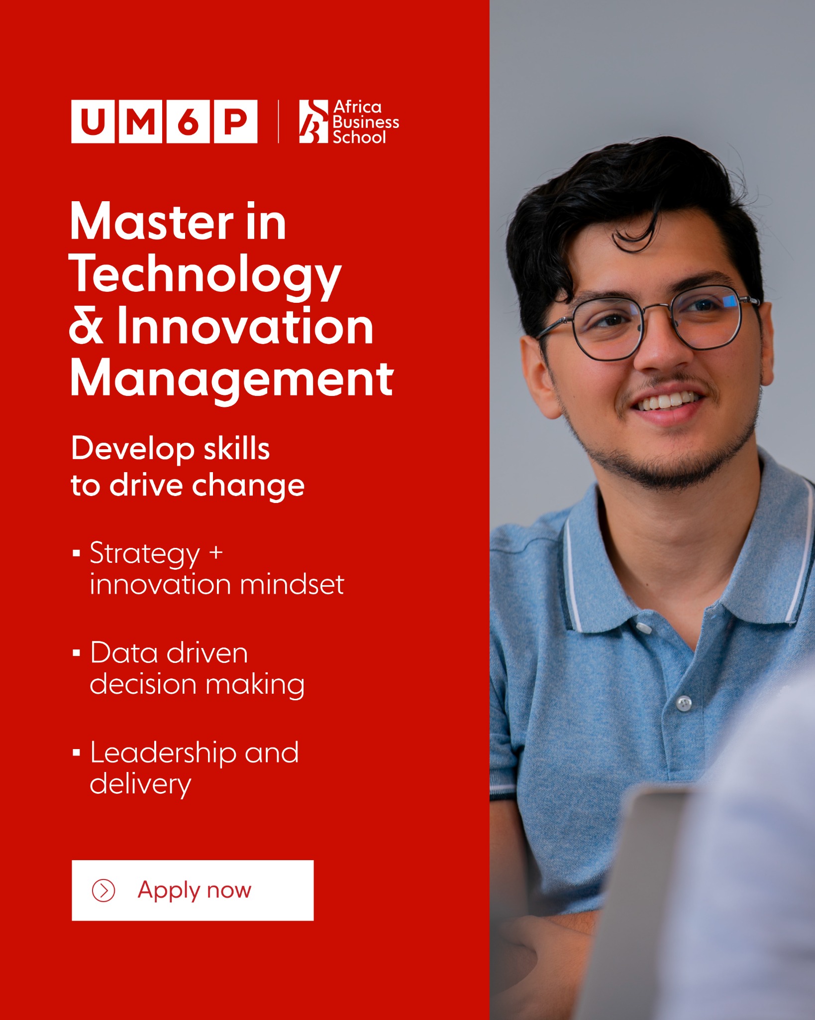Africa Business School Facebook ad