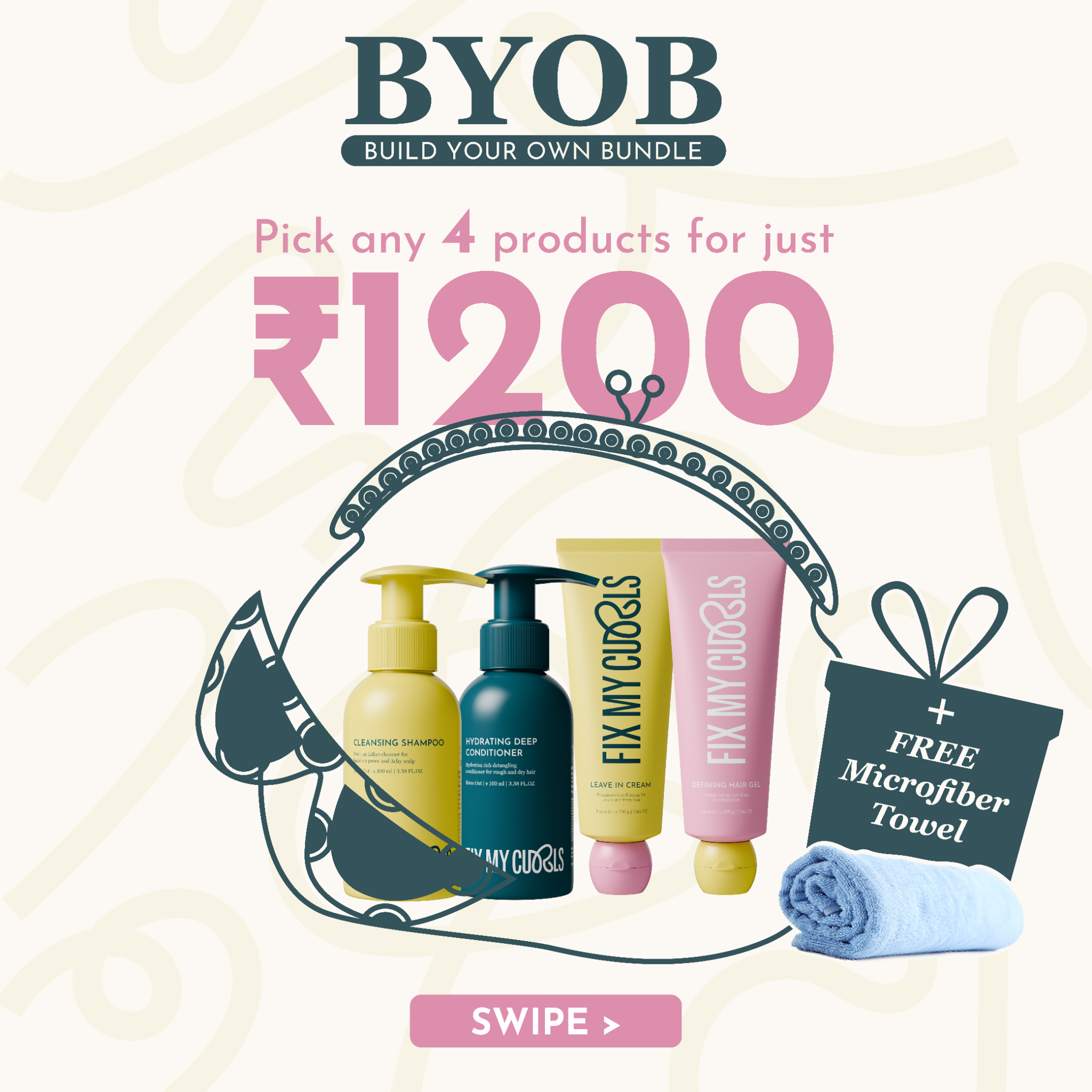 Fix My Curls Facebook ad